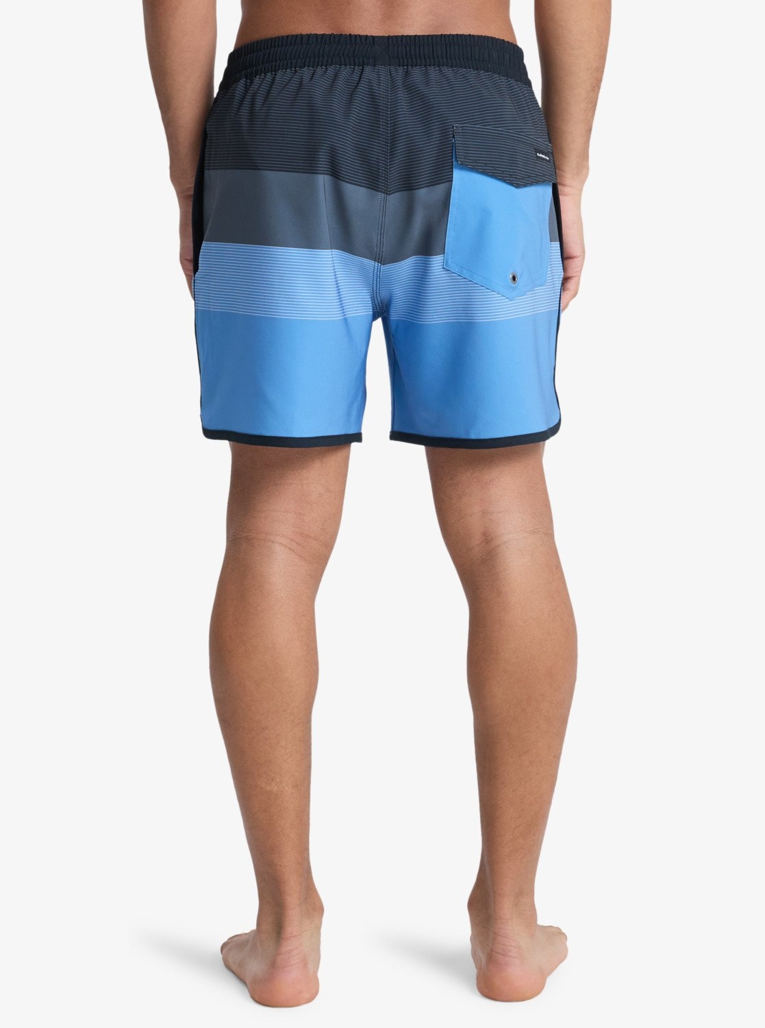 Quiksilver Short de bain »STRETCH SCALLOP VOLLEY 16« matière à séchage rapide, en polyester et élasthanne