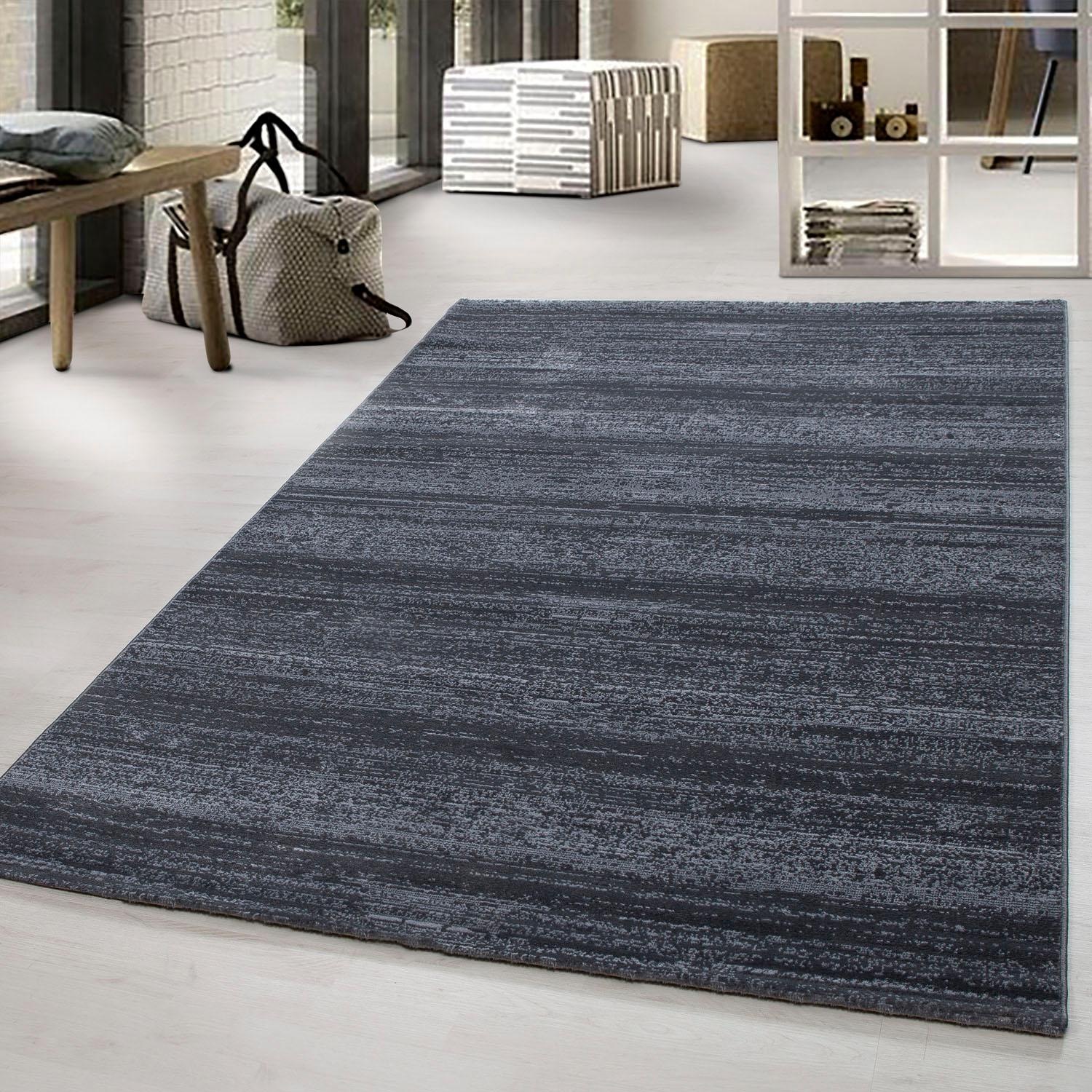 Image of Ayyildiz Teppiche Teppich "Plus 8000" rechteckig 6 mm Höhe Läufer, gestreifter Flachflor, robust, Webteppich, alle Räume