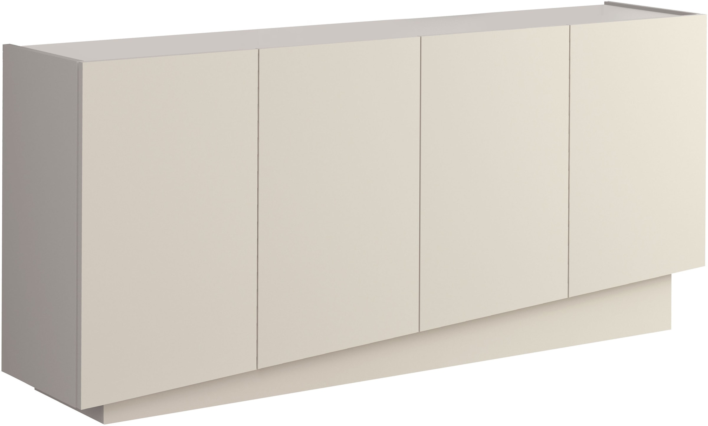 INOSIGN Sideboard »VELA, Sideboard, Breite 160 cm, Design mit schrägen Türen«, (1 St.), Made in Italy, Masse-B/T/H: 160x35x75,Sideboard, Anrichte, Kommode