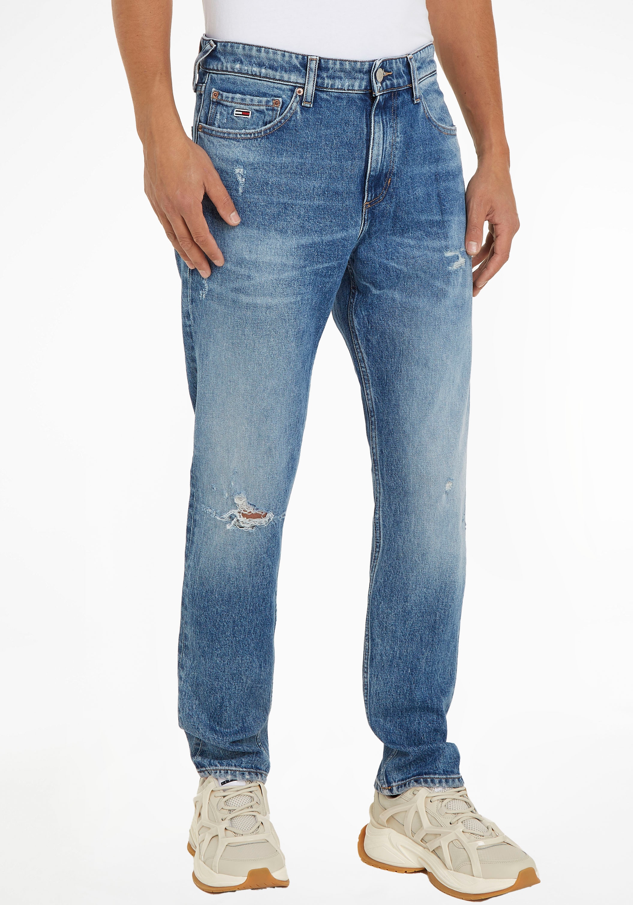 Slim-fit-Jeans »SCANTON Y«, mit Used-Effekten