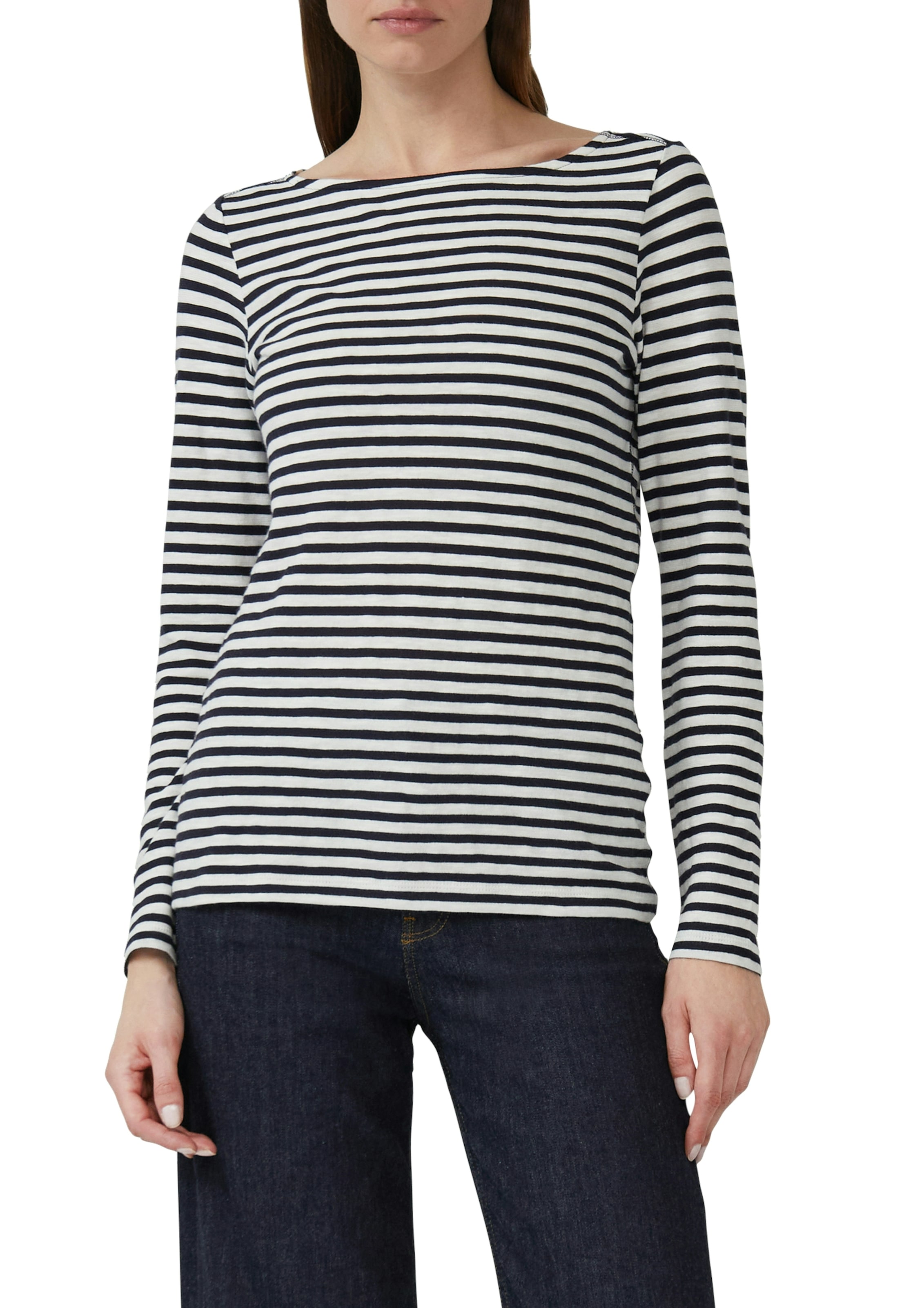 s.Oliver T-shirt à manches longues avec motif à rayures