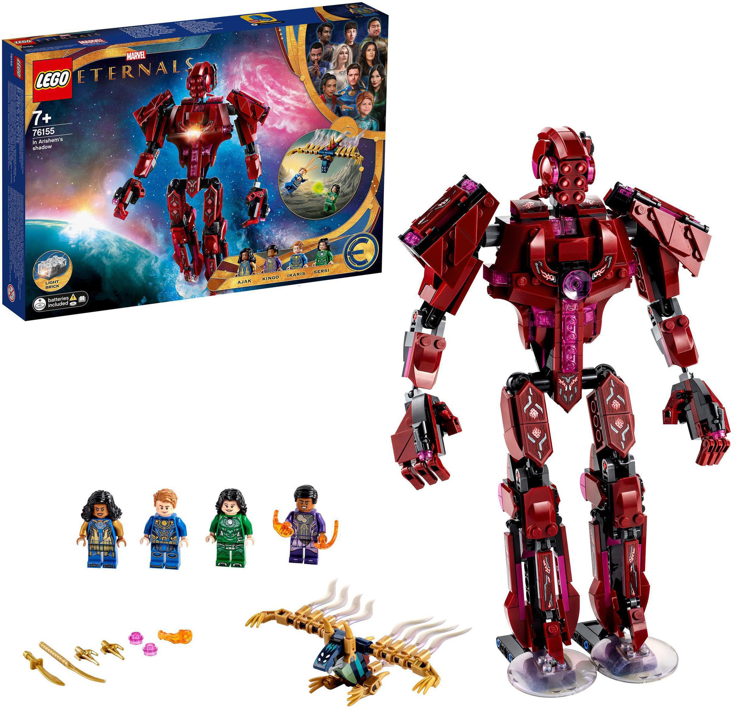 Image of LEGO® Konstruktionsspielsteine »In Arishems Schatten (76155), LEGO® Marvel Super Heroes«, (493 St.), Made in Europe bei Ackermann Versand Schweiz