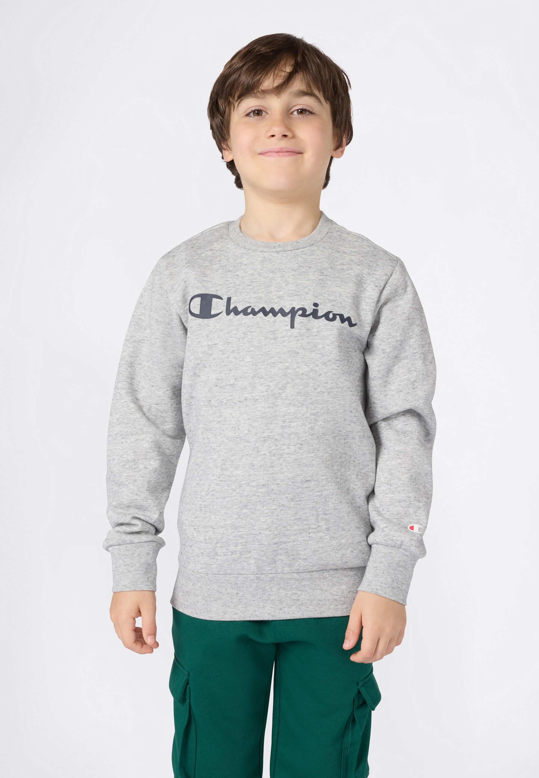 Champion Sweatshirt »SPORTWEAR CREWNECK Standard Fit«, 1 pièces für Kinder, sportlicher Stil, Rundhalsausschnitt, ohne Verschluss
