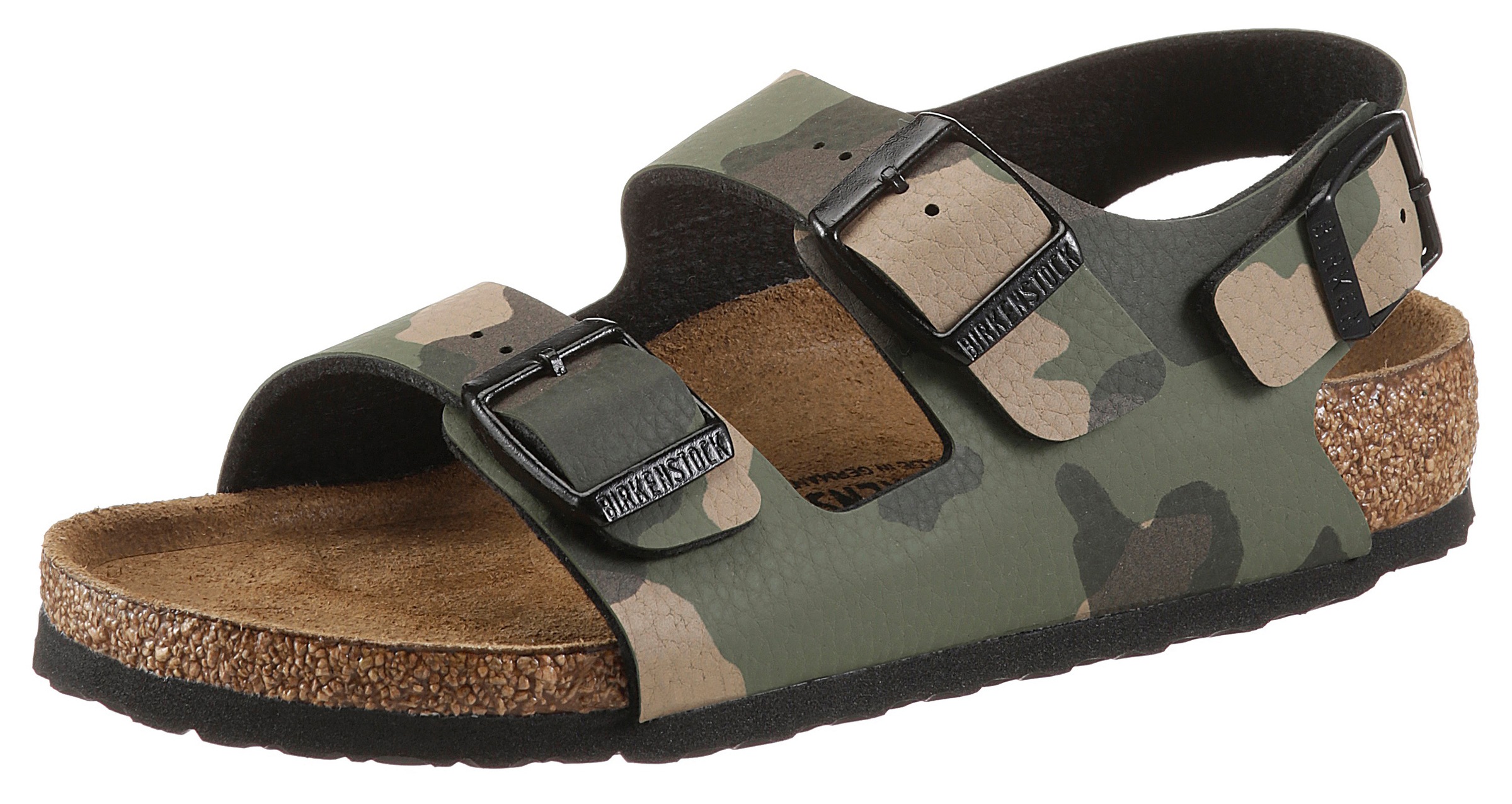 Image of Birkenstock Riemchensandale »Milano kids desert soil camo«, mit Schnallenverschlüssen bei Ackermann Versand Schweiz
