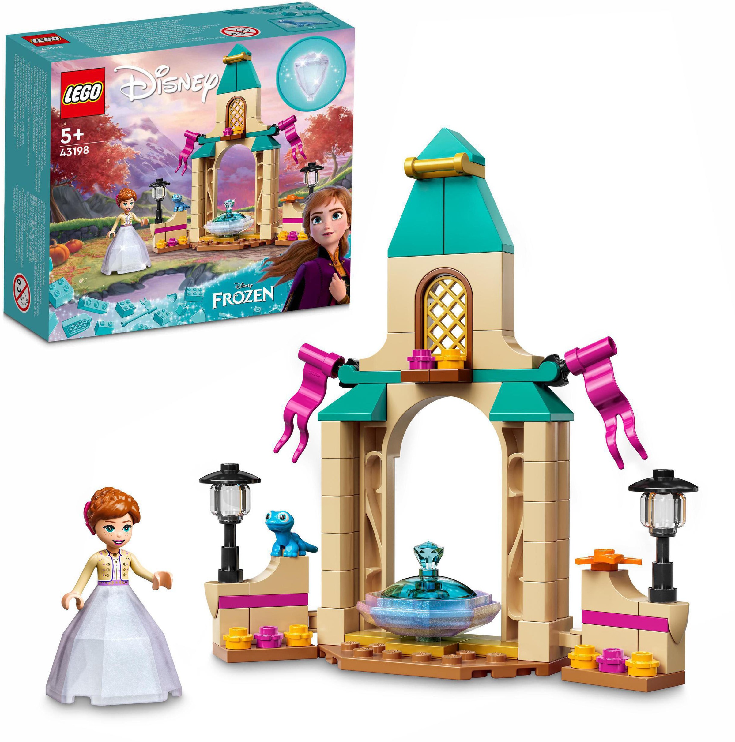 Image of LEGO® Konstruktionsspielsteine »Annas Schlosshof (43198), LEGO® Disney«, (74 St.) bei Ackermann Versand Schweiz