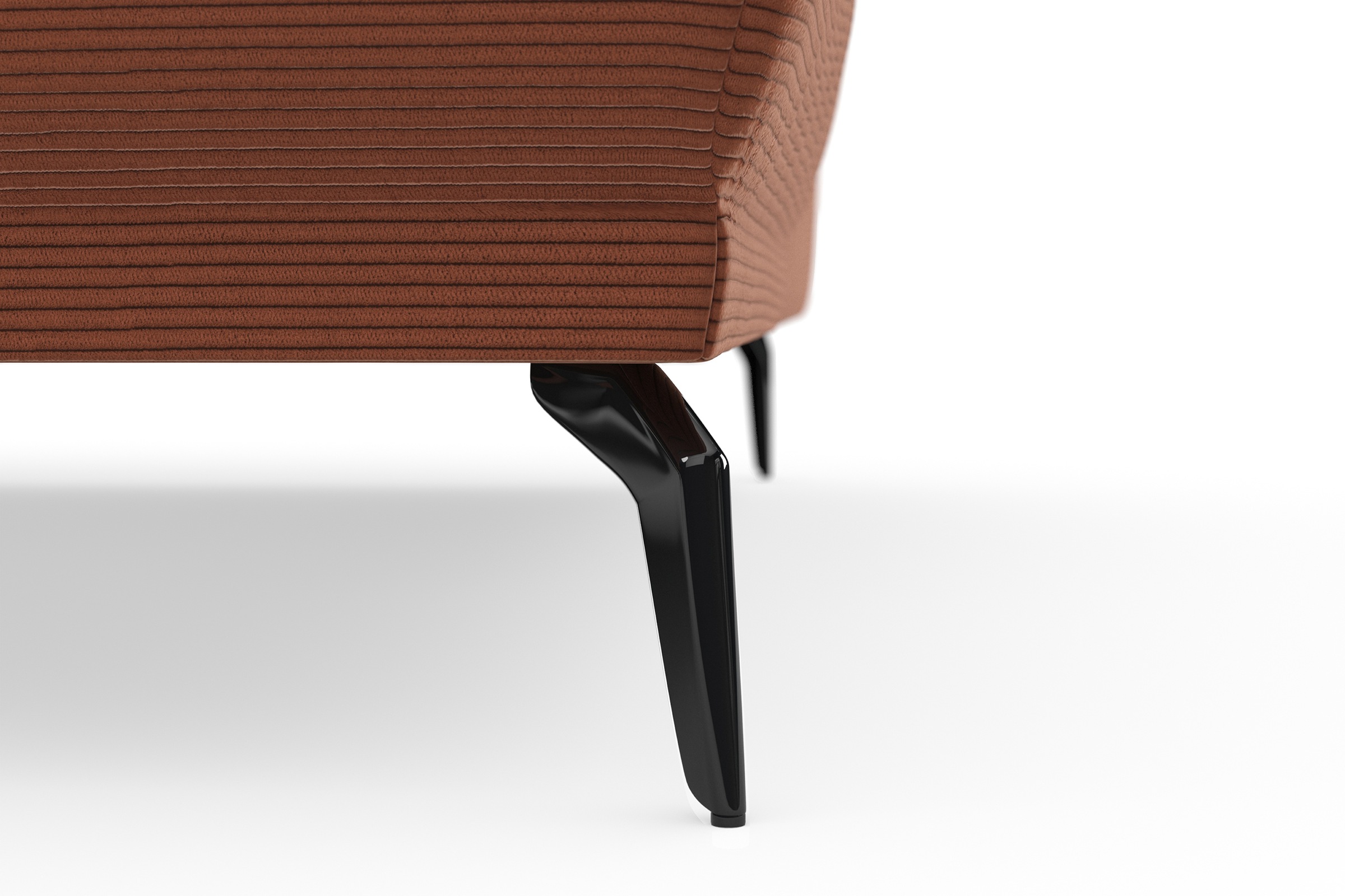 INOSIGN Ecksofa »Coco L-Form«, Sitztiefen-, Arm- und Kopfteilverstellung, Cord-Bezug, Fusshöhe 15 cm