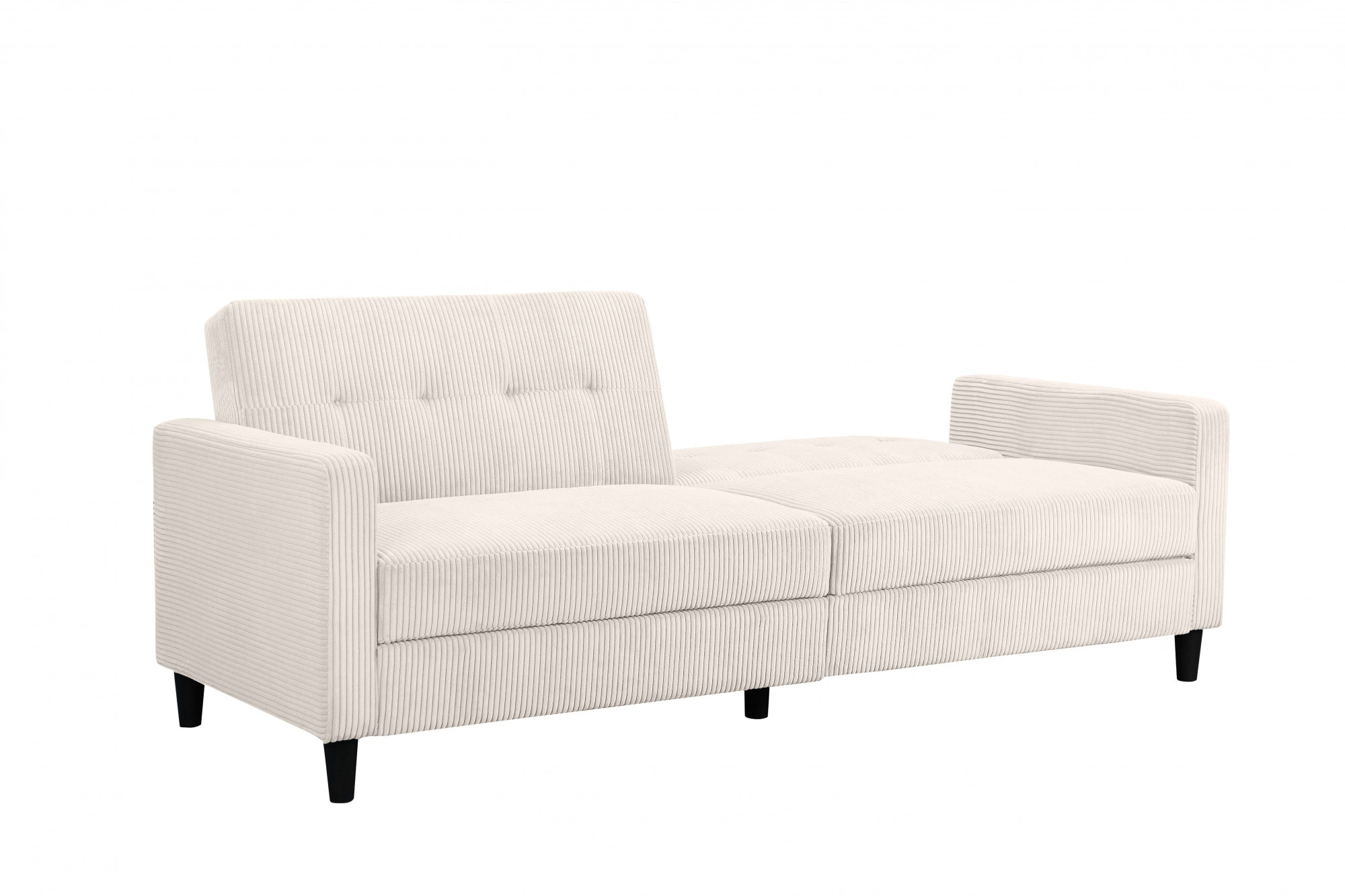 Dorel Home 3-Sitzer »Hartford II«, Bettfunktion, Rückenlehne 2-teilig, 3-fach verstellbar, Sitzhöhe 43 cm