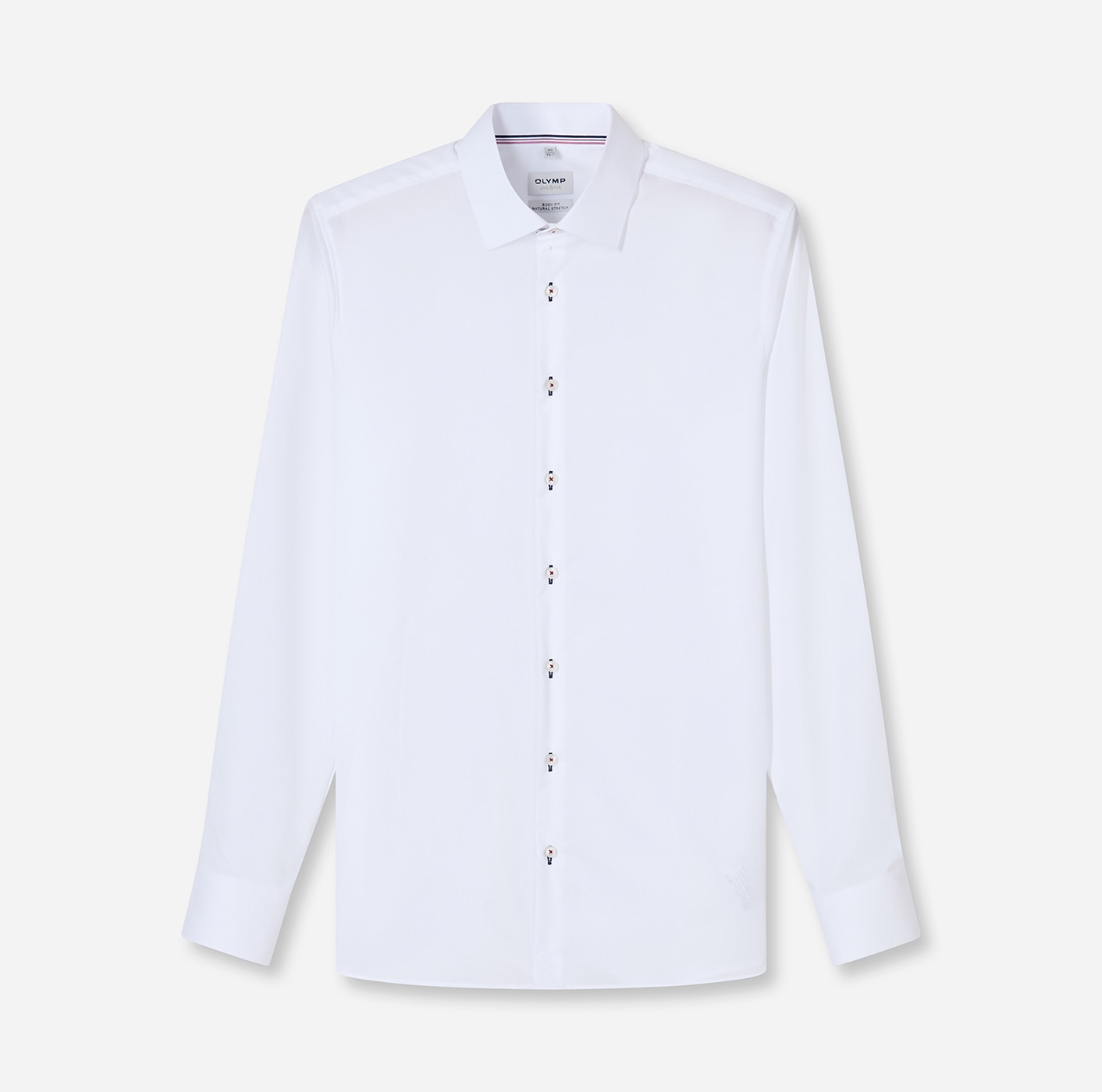 OLYMP Chemise à manches longues »Level Five« Chemise business, coupe body fit, col Kent