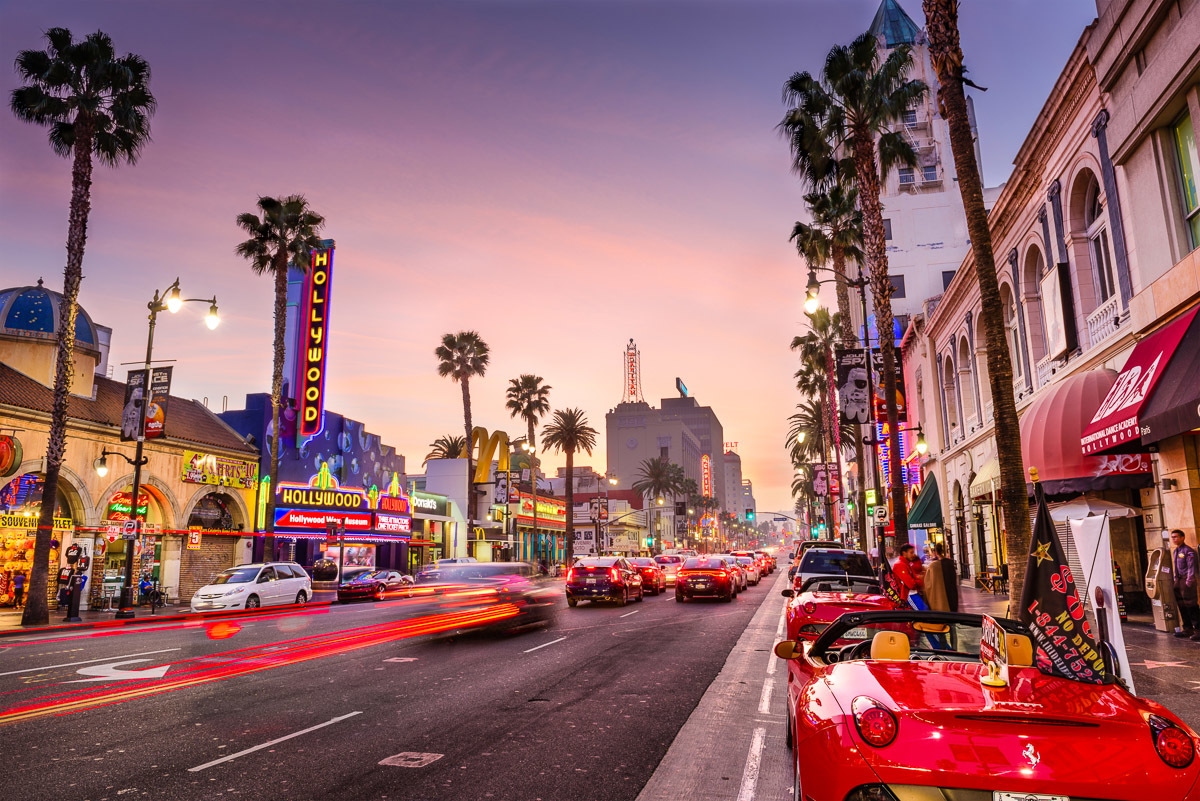 Image of Papermoon Fototapete "Hollywood Boulevard"