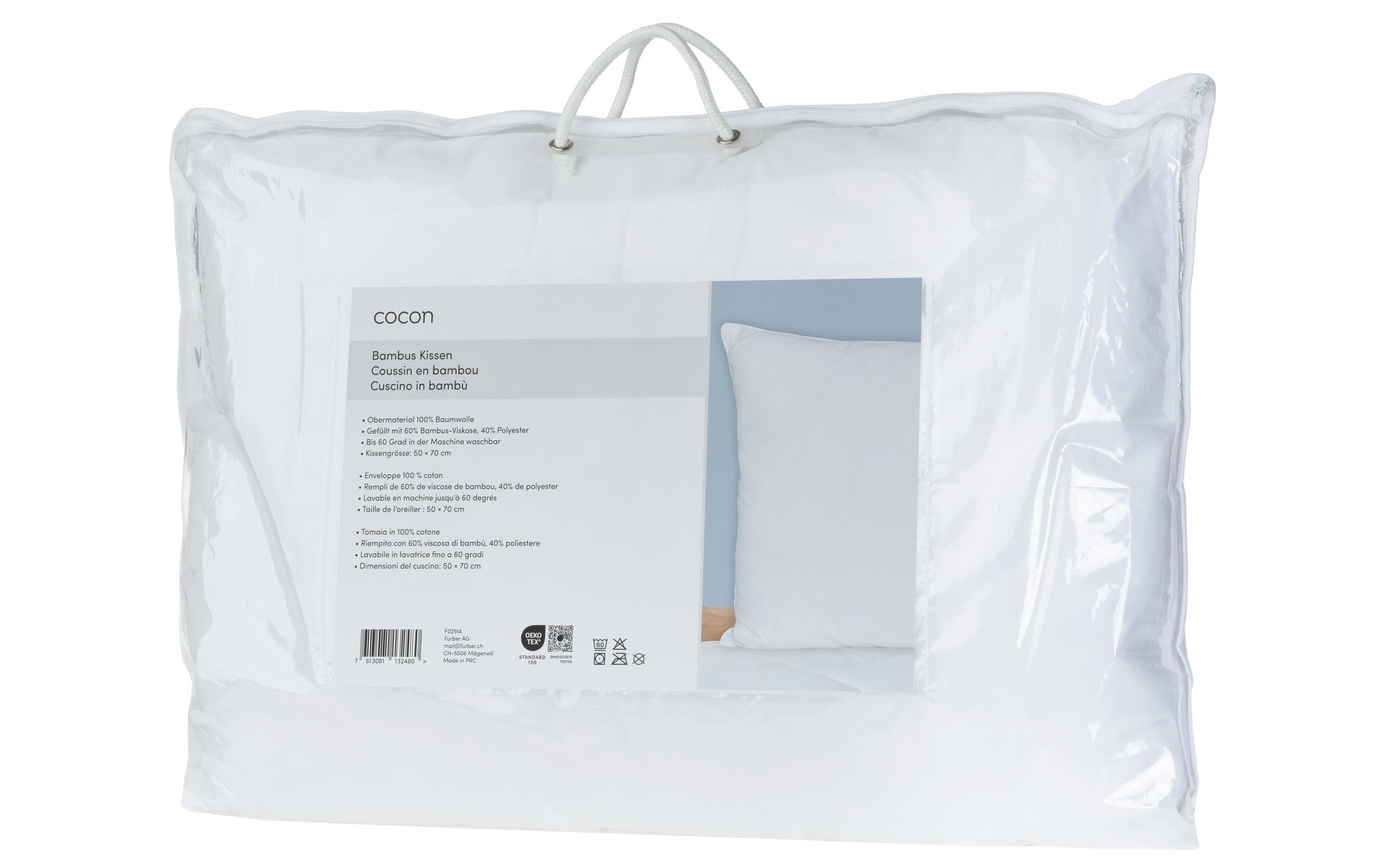 Image of Cocon Kopfkissen "Bambus" 1 Stk. tlg.