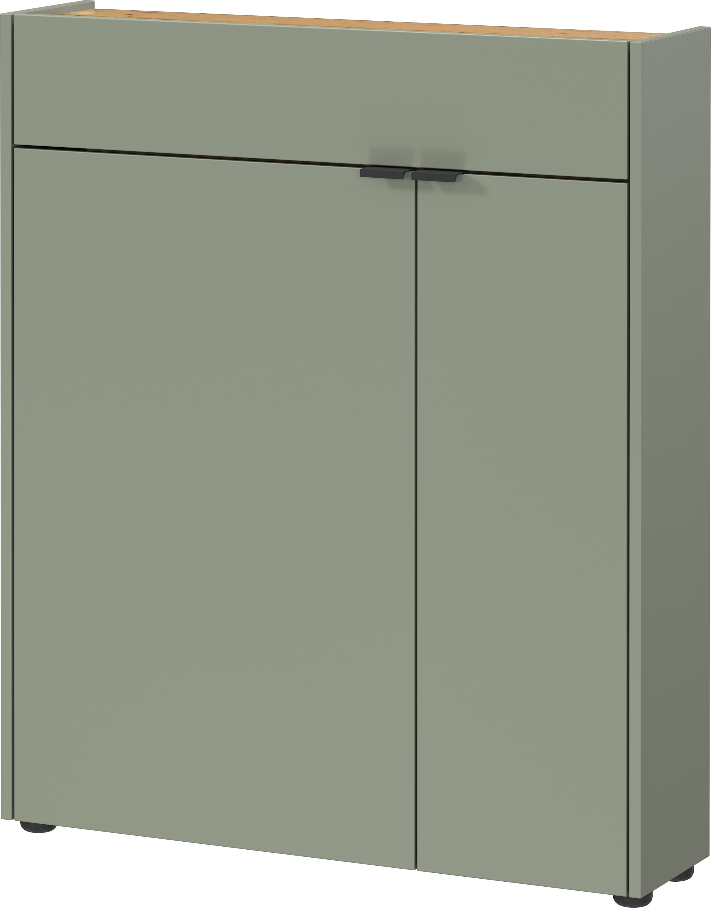 GERMANIA Garderoben-Set »Ameca«, (2 St.), Garderoben-Set bestehend aus Mehrzweckschrank und Spiegel