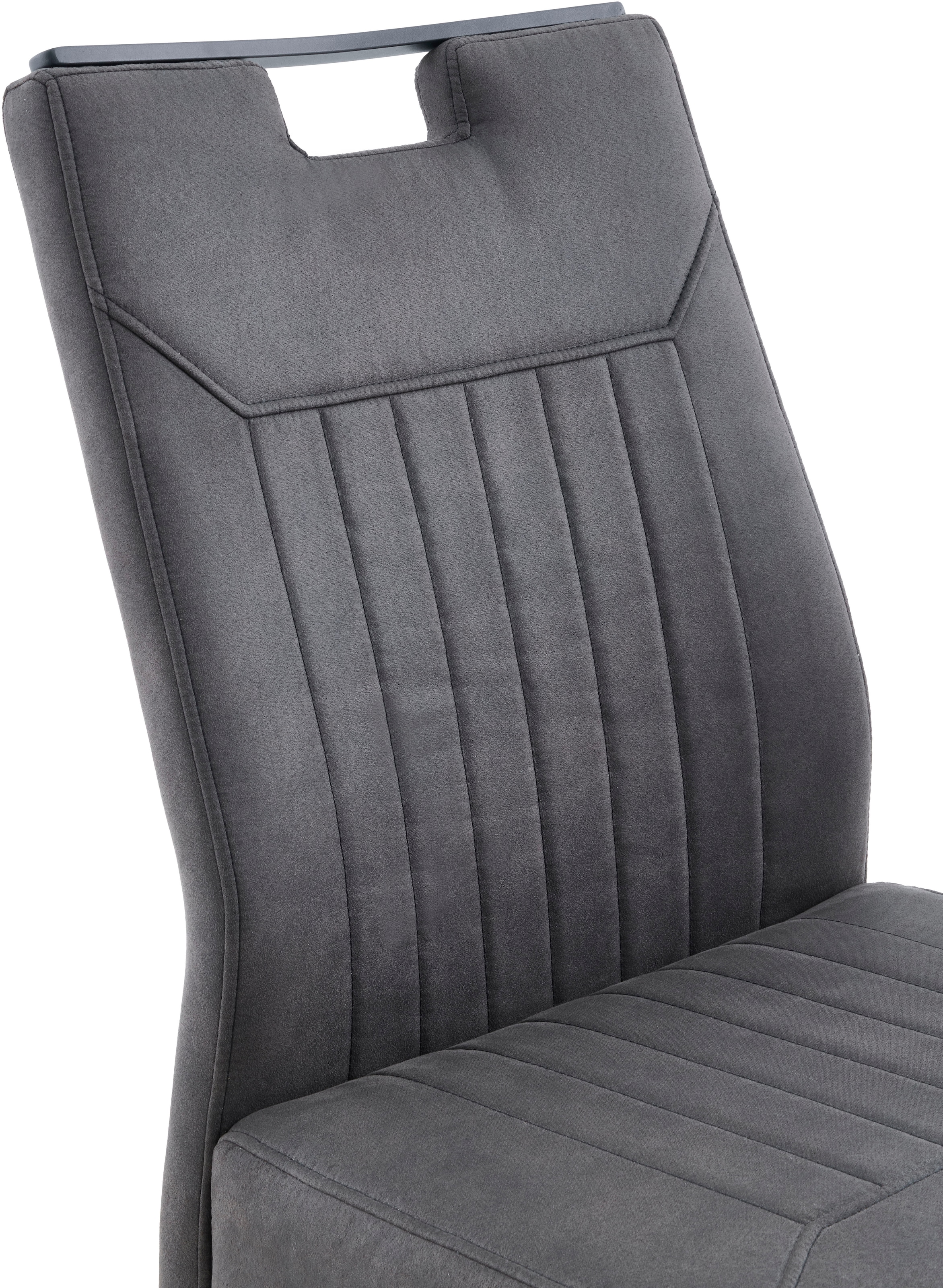 HELA Chaise à 4 pieds »MAGGY« () 1 cuisXXL Sitzbreite, 360° drehbar, V-Fuss, Federkorb, 200kg belastbar