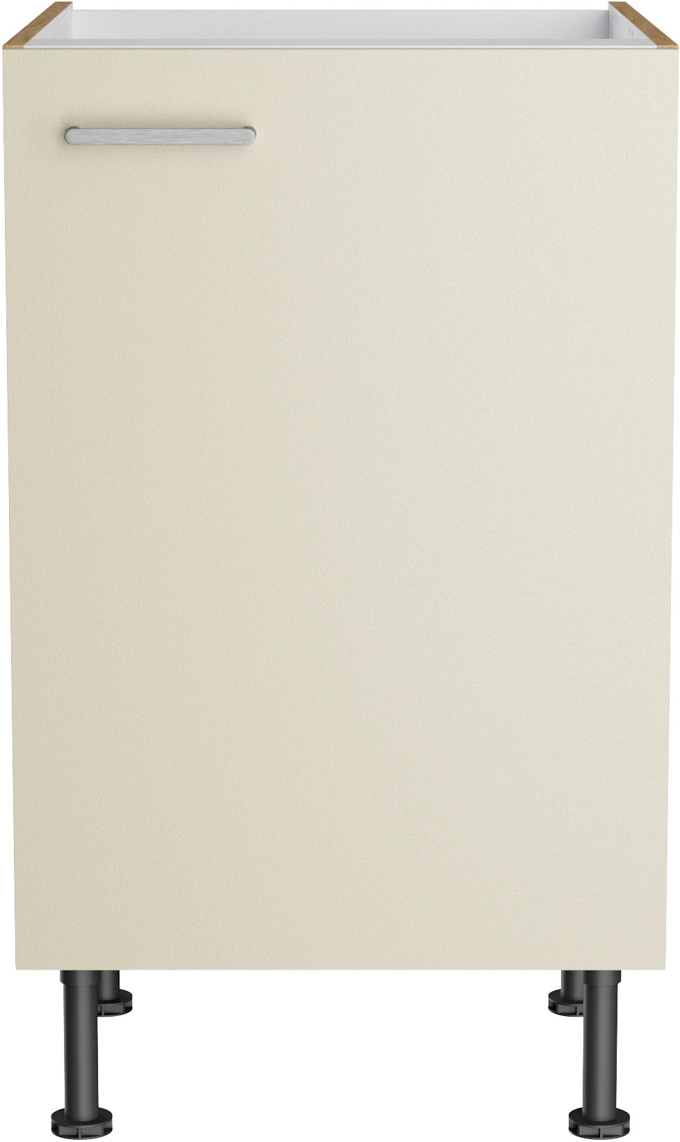 KOCHSTATION Spülenschrank "KS-Lucy" Breite 50 cm, mit 1 Tür, höhenverstellbare Füße, Soft-Close