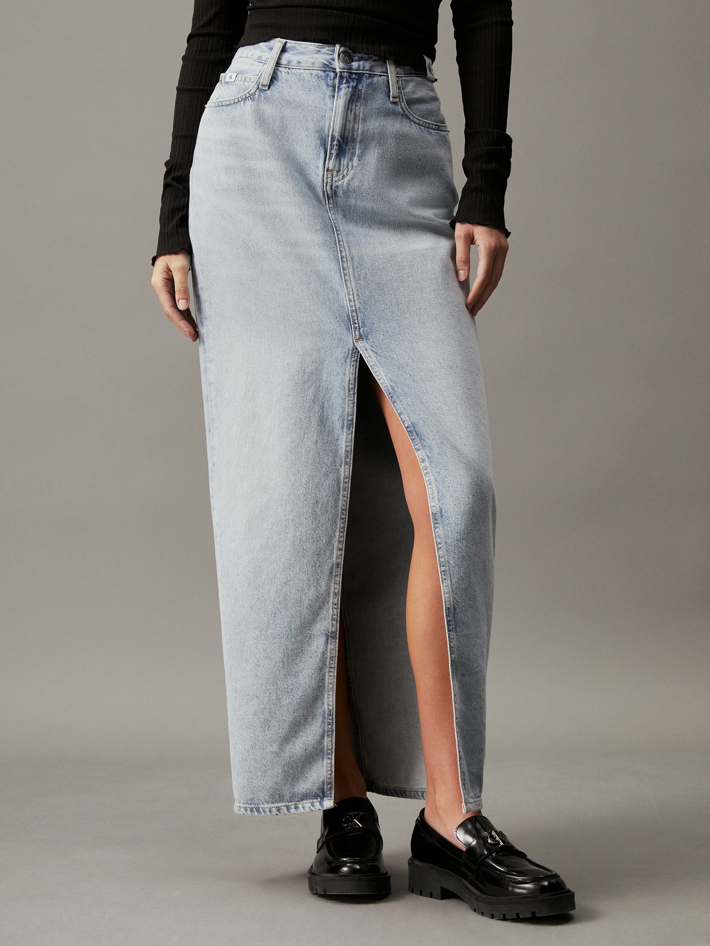 Calvin Klein Jeans Maxirock »MAXI SKIRT«, im 5-Pocket-Style