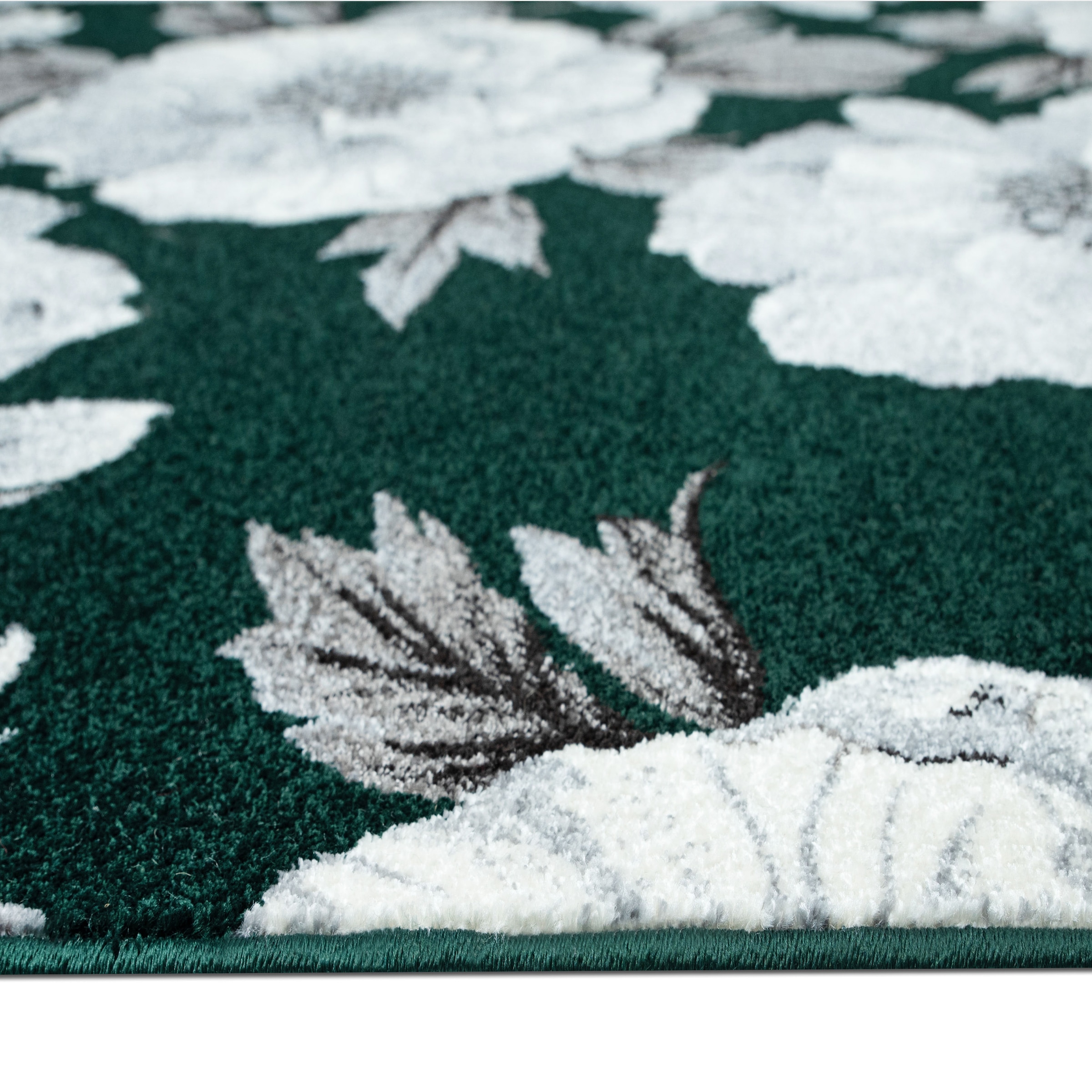 GOODproduct Teppich »Florent, Blumen Design, Vintage« rechteckig 9 mm Höhe Floral, detailreiche Blüten, Botanical, elegant, Wohnzimmer