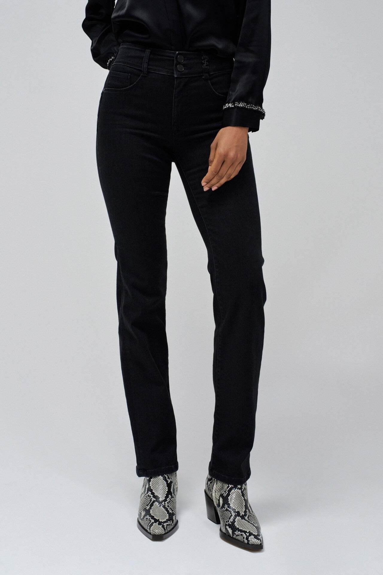 Salsa Straight-Jeans »Salsa Jeans Jeans Secret Straight Black«