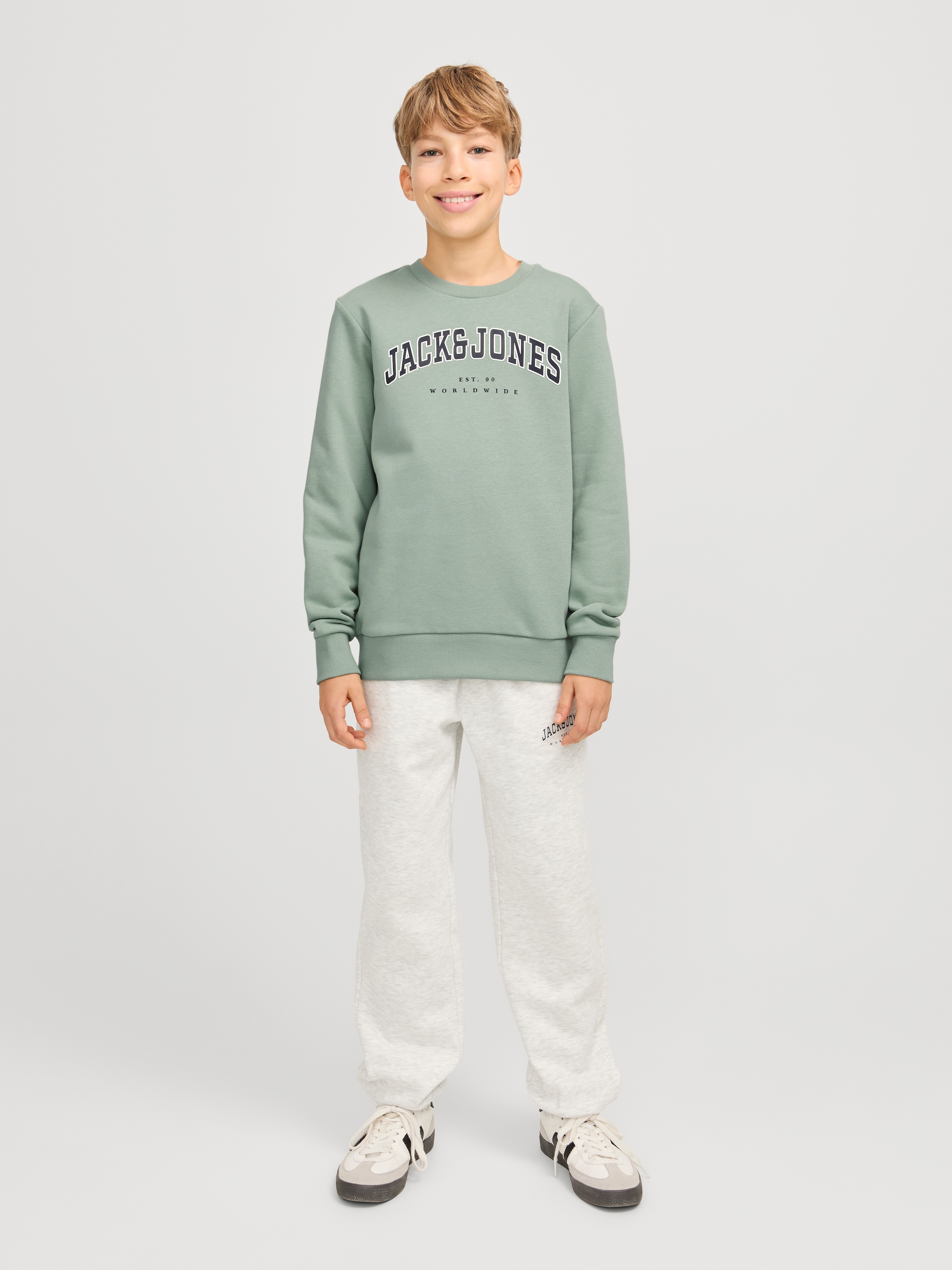 Jack & Jones Junior Sweatshirt »JJECALEB VARSITY SWEAT CREW NECK SN JNR«