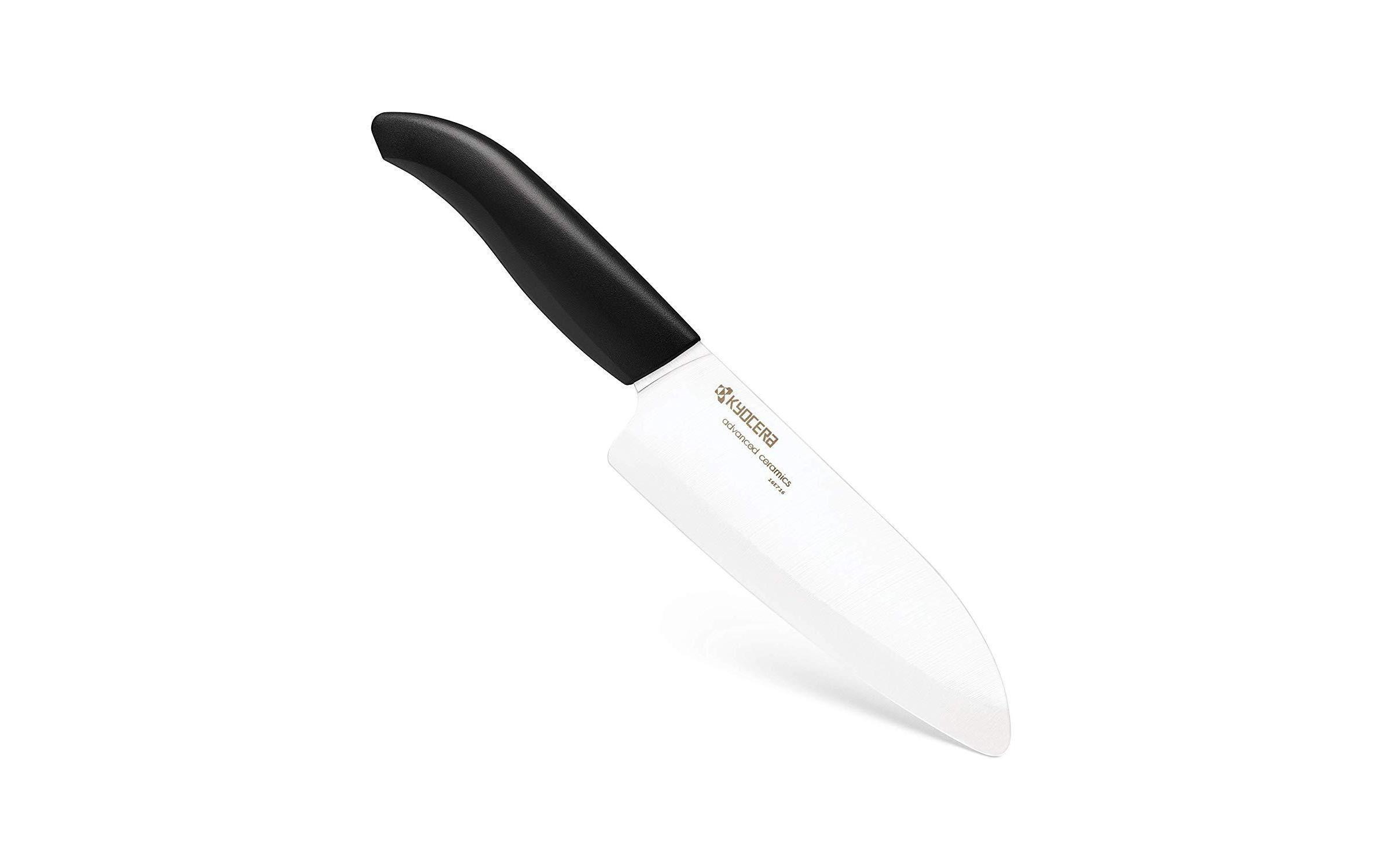 Image of KYOCERA Kochmesser »Kyocera Kochmesser 140-WH Schwarz/S«, (1 tlg.), Glatter Schliff bei Ackermann Versand Schweiz