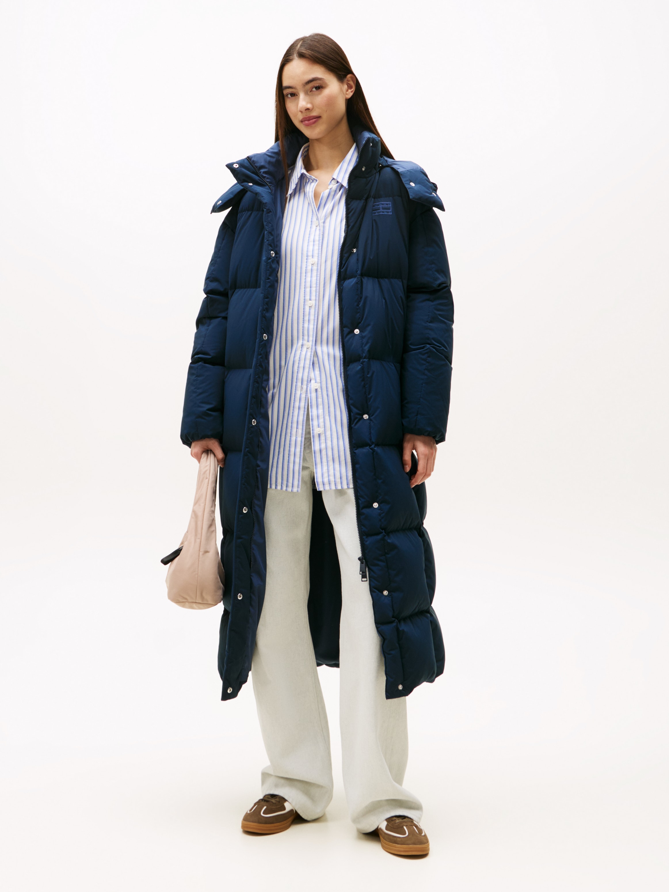 Tommy Jeans Manteau matelassé »TJW ALASKA GRID DWN MXI COAT EXT«