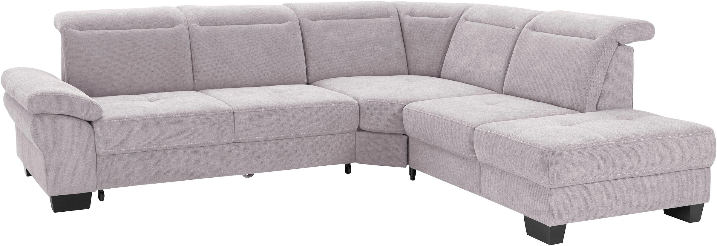 Image of Places of Style Ecksofa »Cornwall«, incl. Sitztiefenverstellung, wahlweise mit Bettfunktion und Kopfteilverstellung bei Ackermann Versand Schweiz