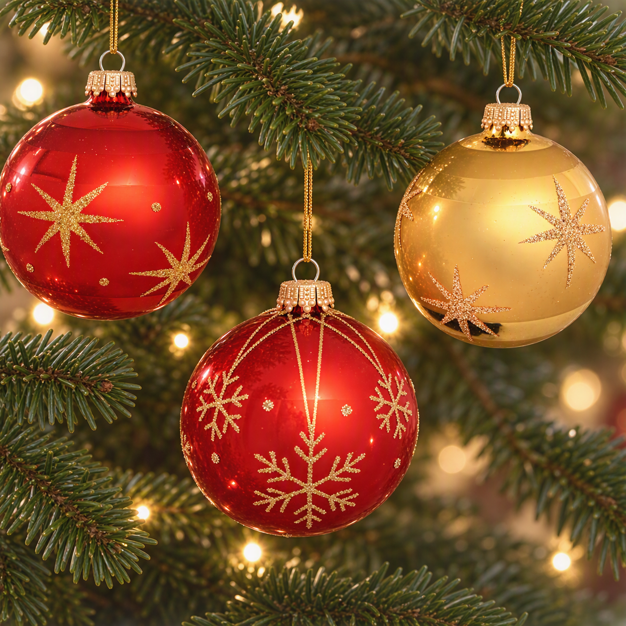 GOODproduct Weihnachtsbaumkugel »Glaskugelsortiment«