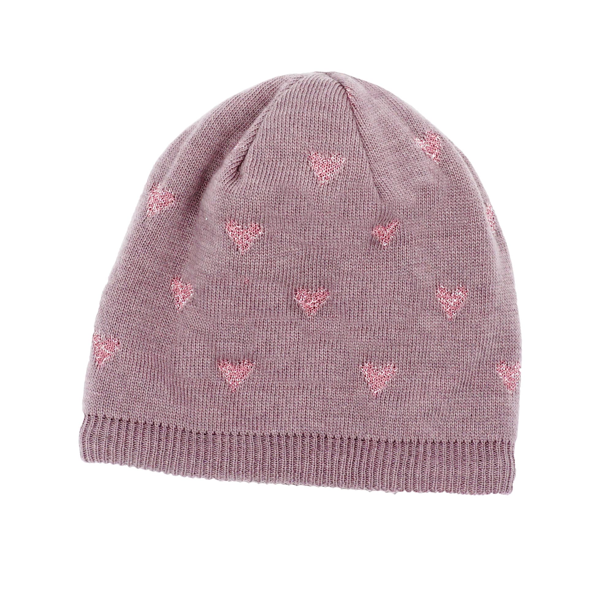 Image of MAXIMO Beanie Wollanteil, Feinstrick, gefüttert, Glitzer Details