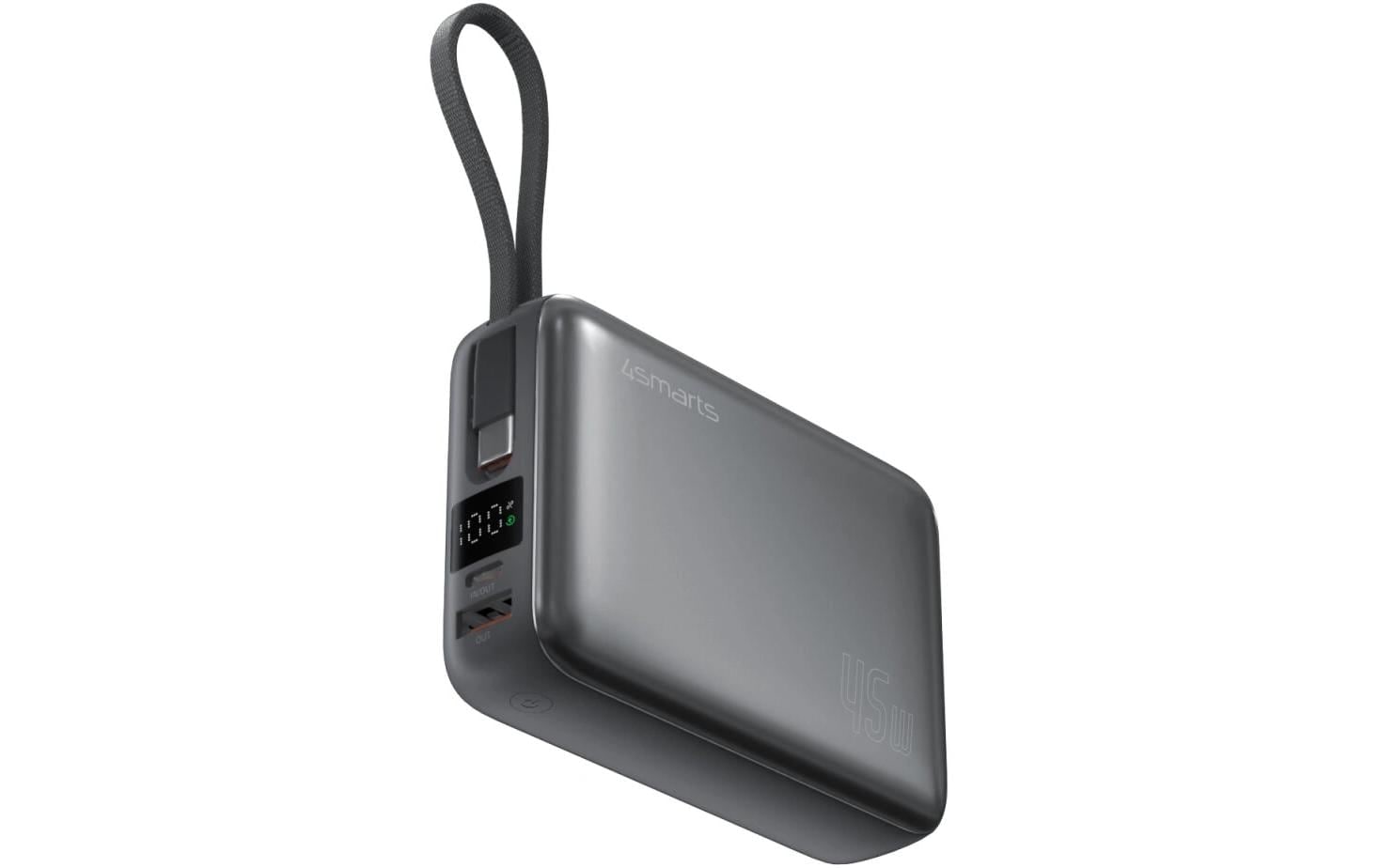 4smarts Powerbank »Enterprise Compact 20000 mAh, spacegrau«