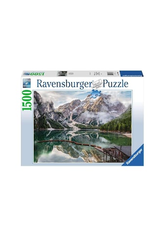 Puzzle »Lago di Braies, Pragser Wildsee«, (1500 tlg.)