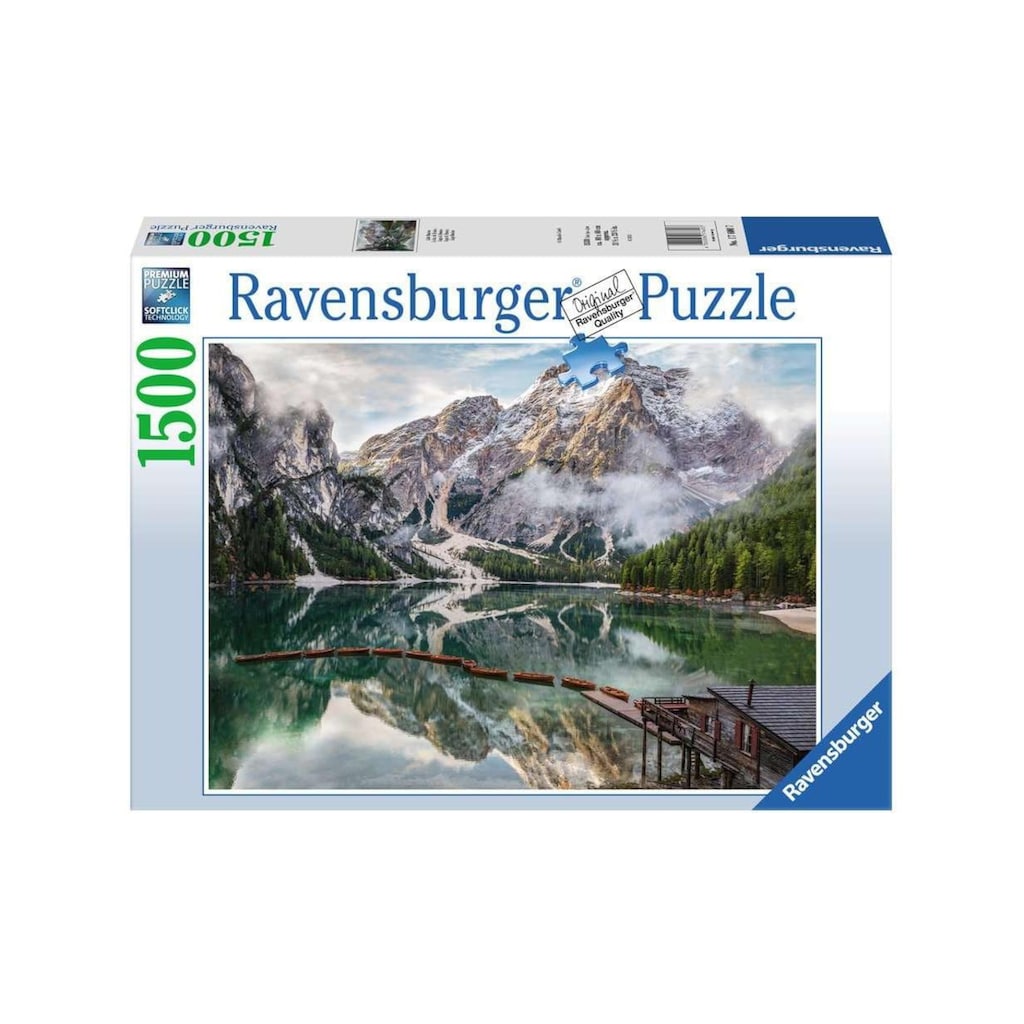 Ravensburger Puzzle »Lago di Braies, Pragser Wildsee«, (1500 tlg.)