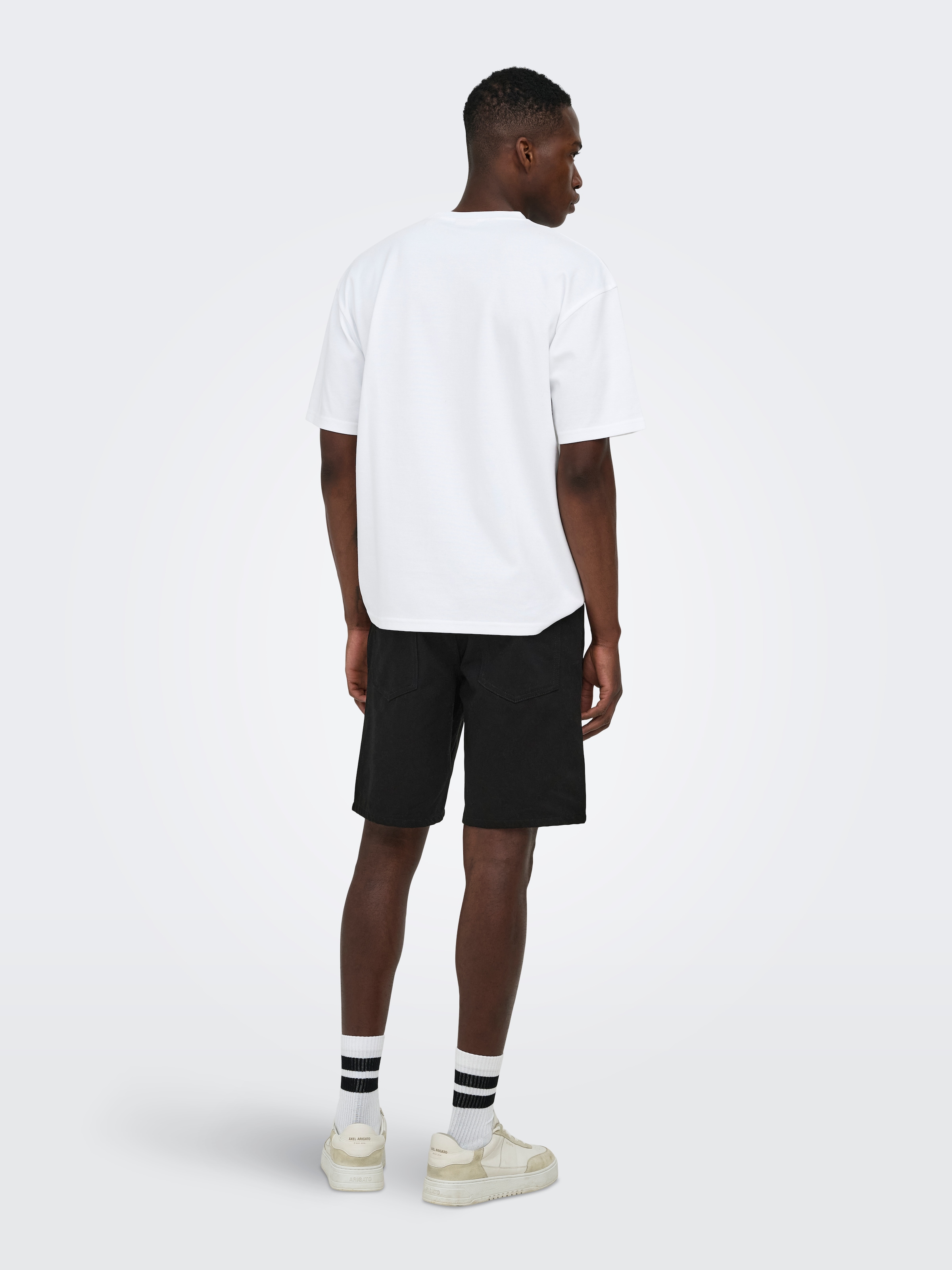 ONLY & SONS Short en jean »ONSEDGE STAY BD 6992 AZG DNM SHORTS NOOS« coton, coupe droite