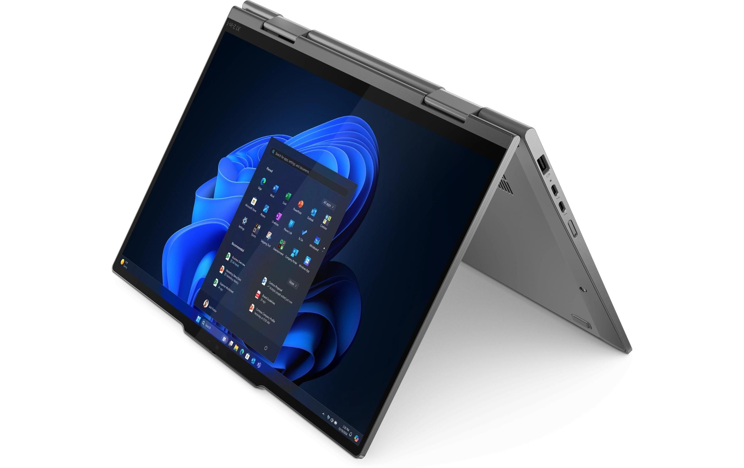 Image of Lenovo Notebook "ThinkPad X1 2-in-1 Gen. 10 (Intel)" 35,56 cm / 14 ″ Intel Core Ultra 7 eingebauter Lautsprecher, eingebautes Mikrofon, Touchscreen