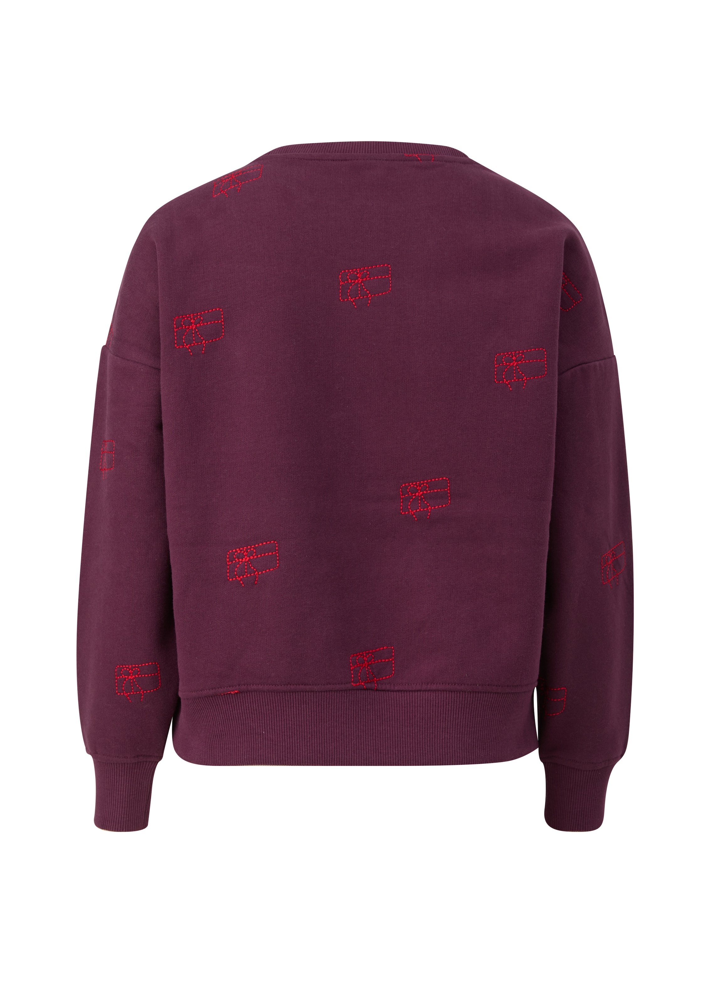 s.Oliver Junior Sweat-shirt , mit Stickereien / Rundhals / Für Girls
