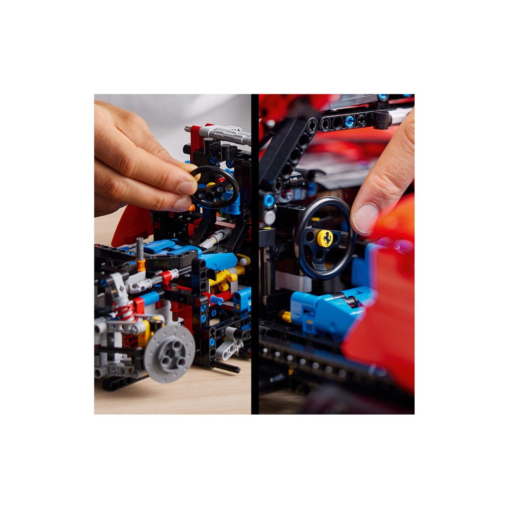 LEGO® Konstruktionsspielsteine »LEGO Technic Ferrari Daytona«, (3778 St.)