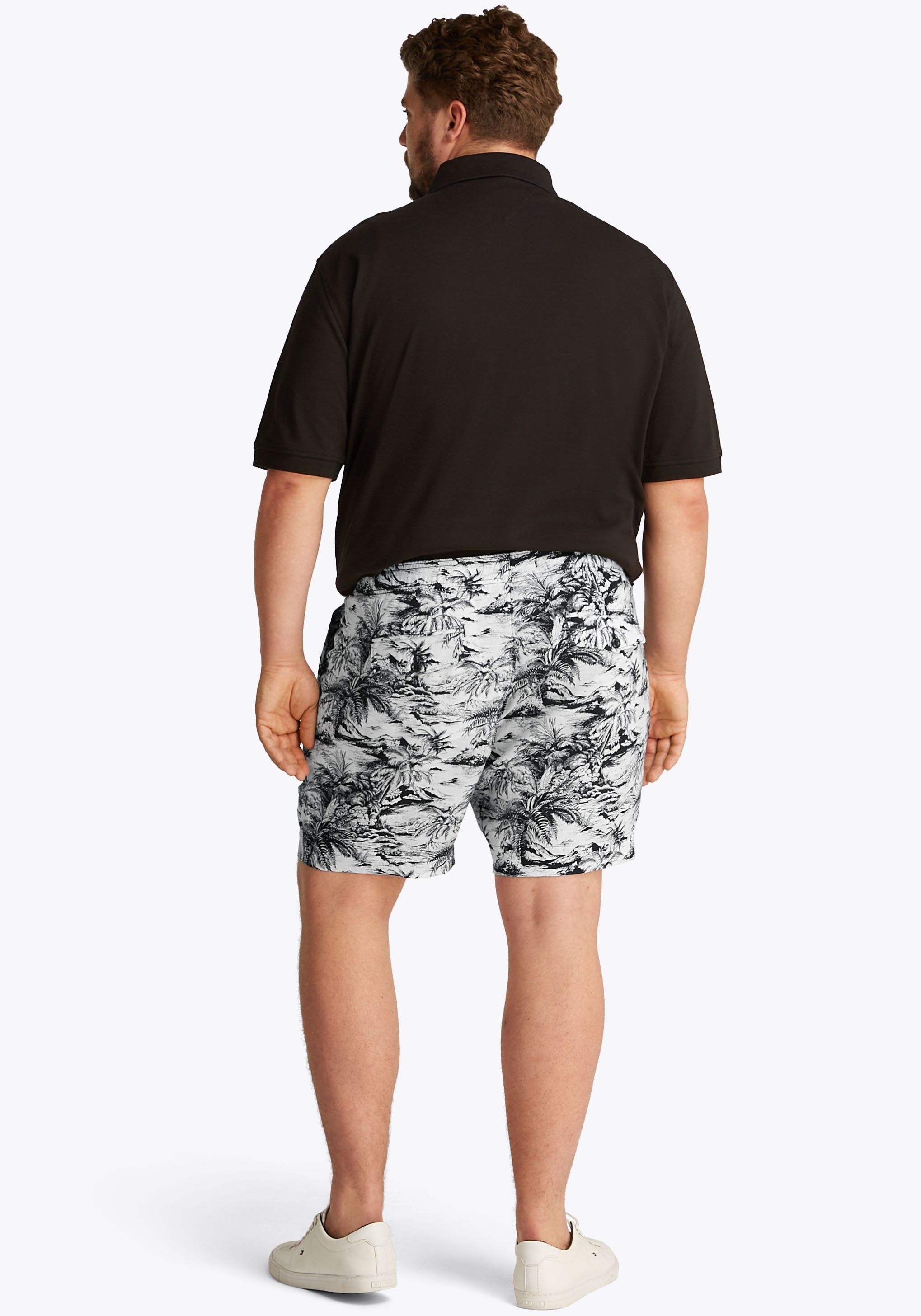 Tommy Hilfiger Big & Tall Chinoshorts »BT-BROOKLYN 7 INCH PRT SHORT-B«, Grosse Grössen, mit Allover-Druck