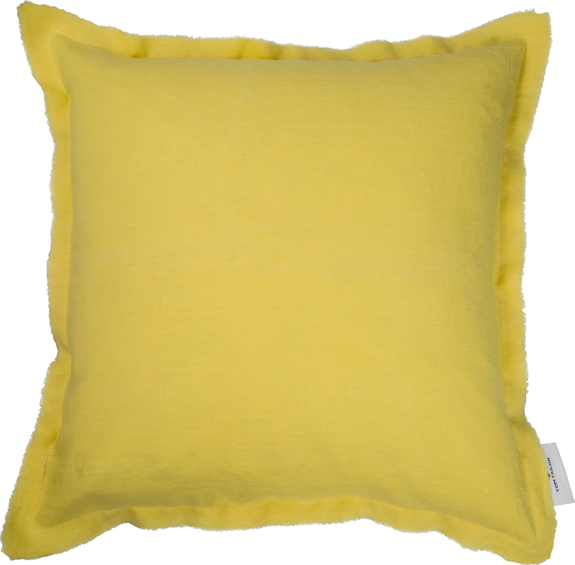 Image of TOM TAILOR Dekokissen »Fringed Linen«, (1 St.), mit fransigem Stehsaum bei Ackermann Versand Schweiz