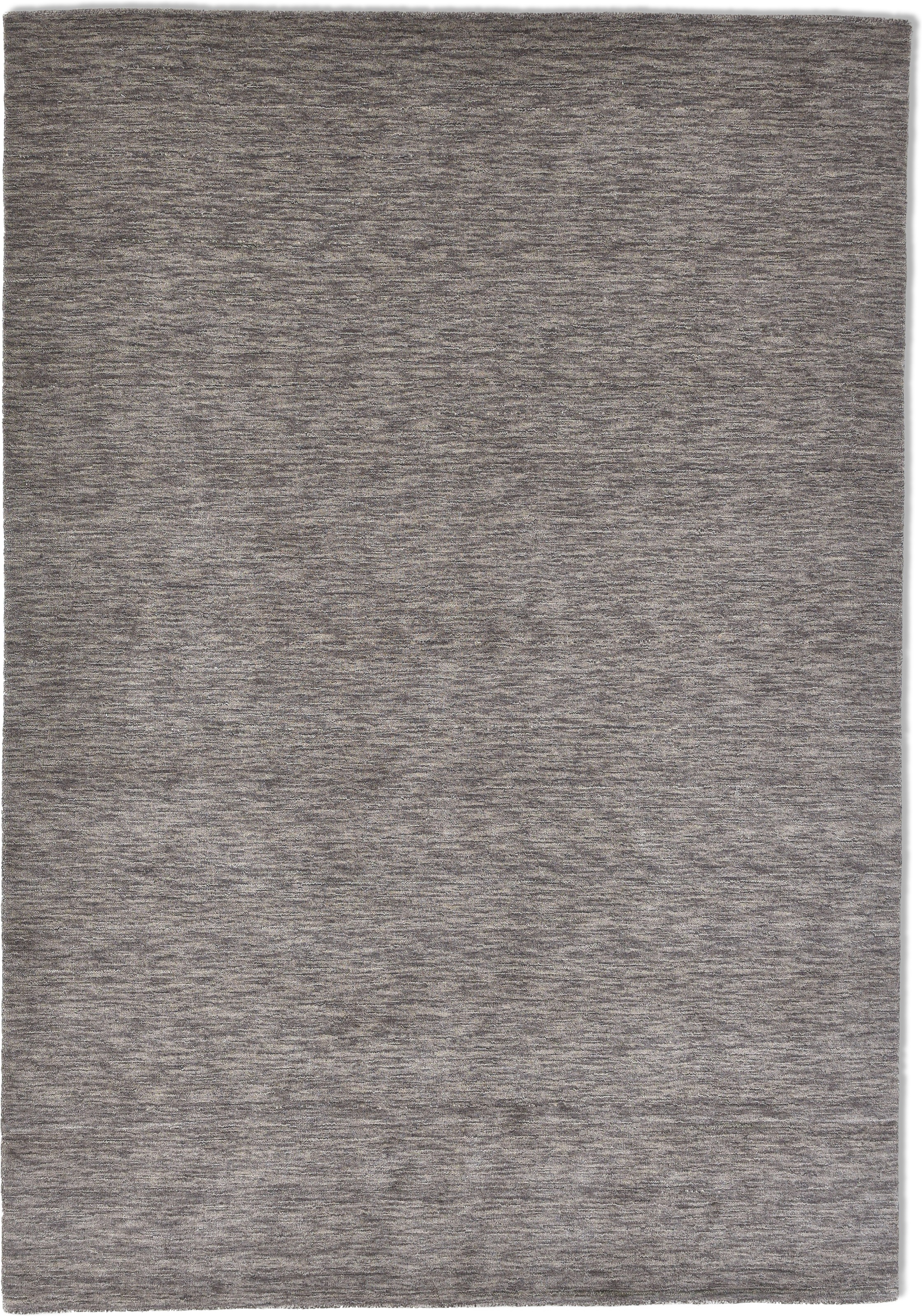 Sansibar Tapis en laine »List« Rectangulaire 13 mm Höhe Velours ras, tapis tissé à la main, chiné, pure laine, tissé main