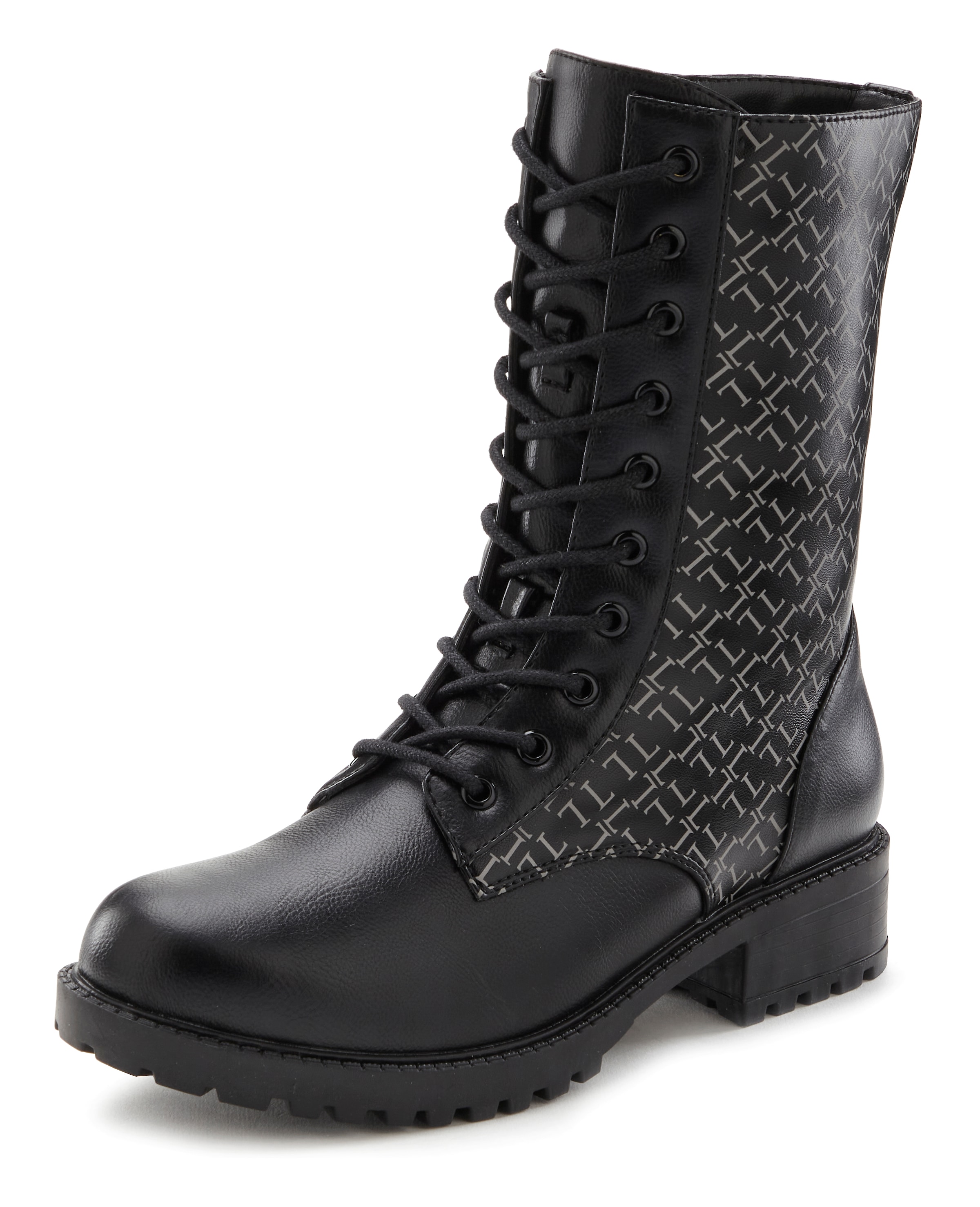 LASCANA Stiefelette, mit modischem Druck, Stiefel, Boots VEGAN