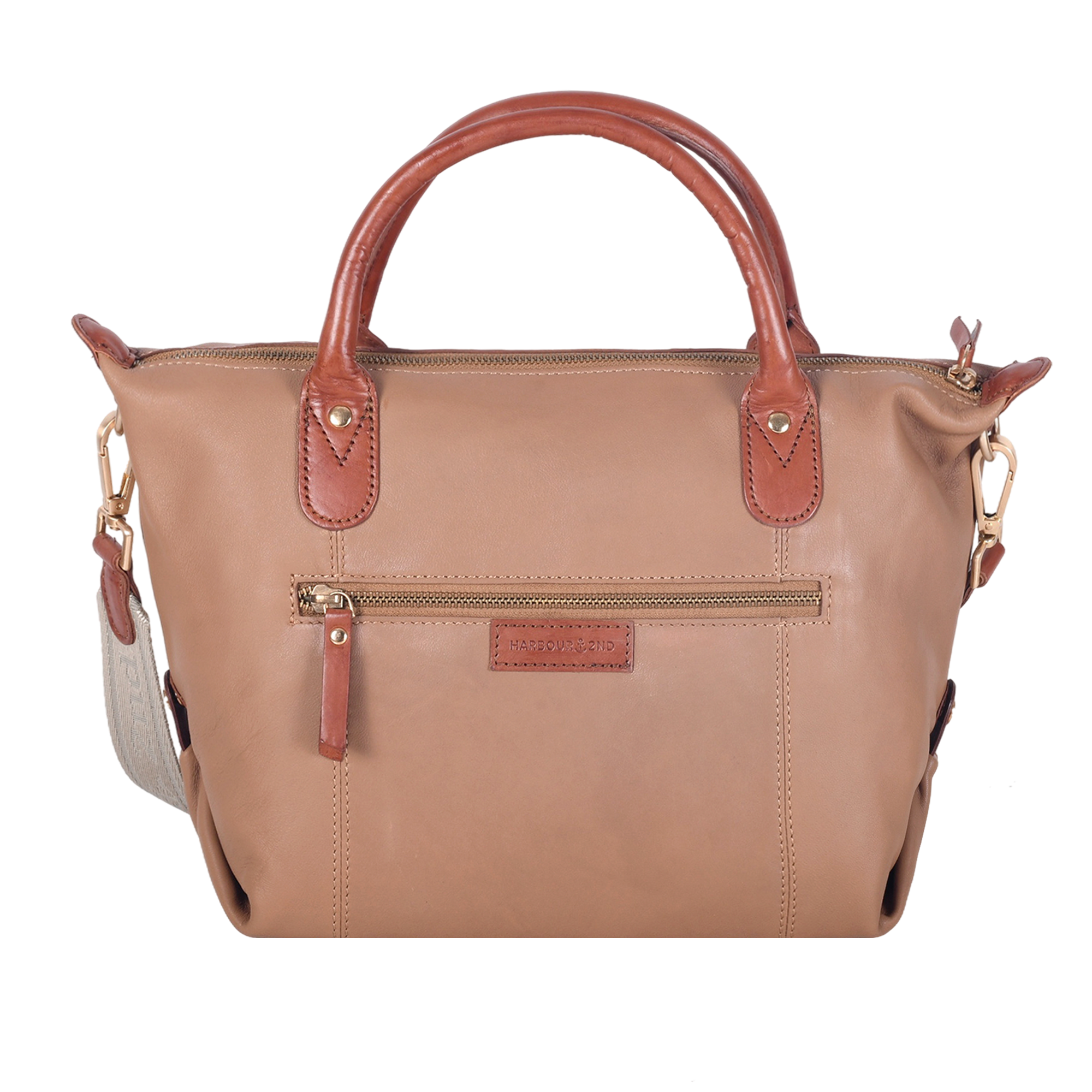 Image of HARBOUR 2nd Handtasche Damen Henkeltasche, Umhängetasche mit dekorativem Anhänger