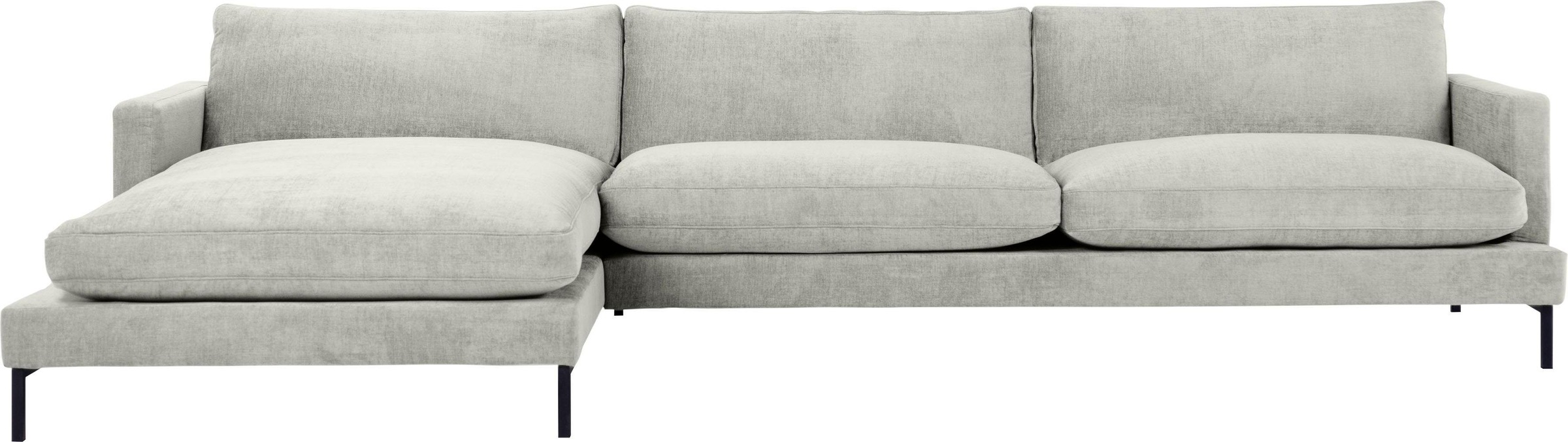 Image of andas Ecksofa »Welland«, Ecksofa »Welland« in Knautsch-Optik mit Metallfüssen bei Ackermann Versand Schweiz