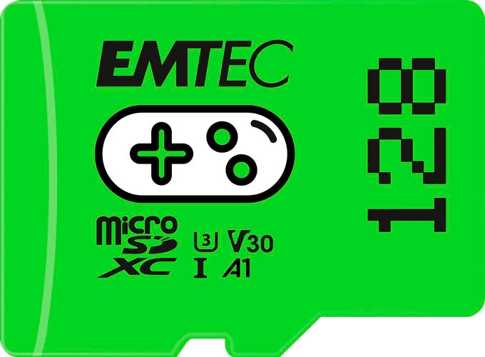 Image of EMTEC Speicherkarte »Gaming microSD 128GB«, (UHS Class 1 100 MB/s Lesegeschwindigkeit) bei Ackermann Versand Schweiz