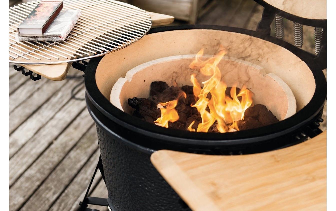 BergHOFF Holzkohlegrill »Large Grau«