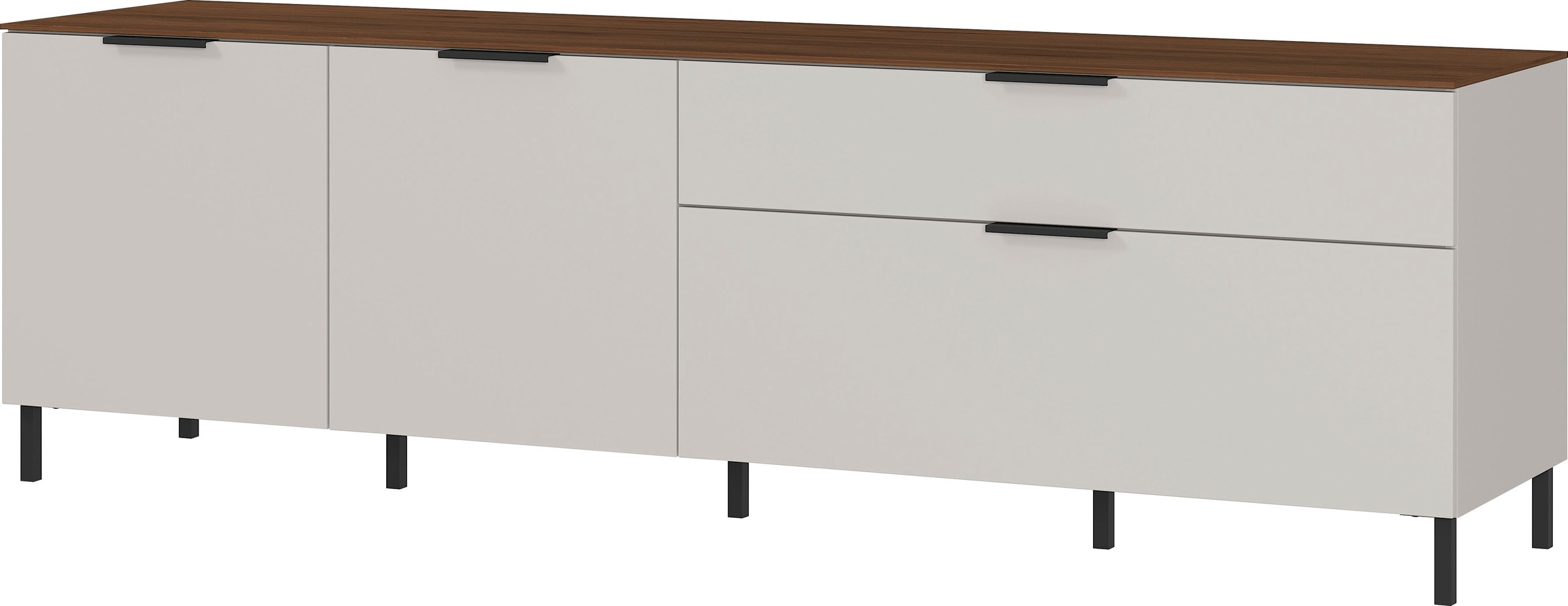 Image of GERMANIA Lowboard »California«, Breite 192 cm, mit filigraner Deckplatte bei Ackermann Versand Schweiz