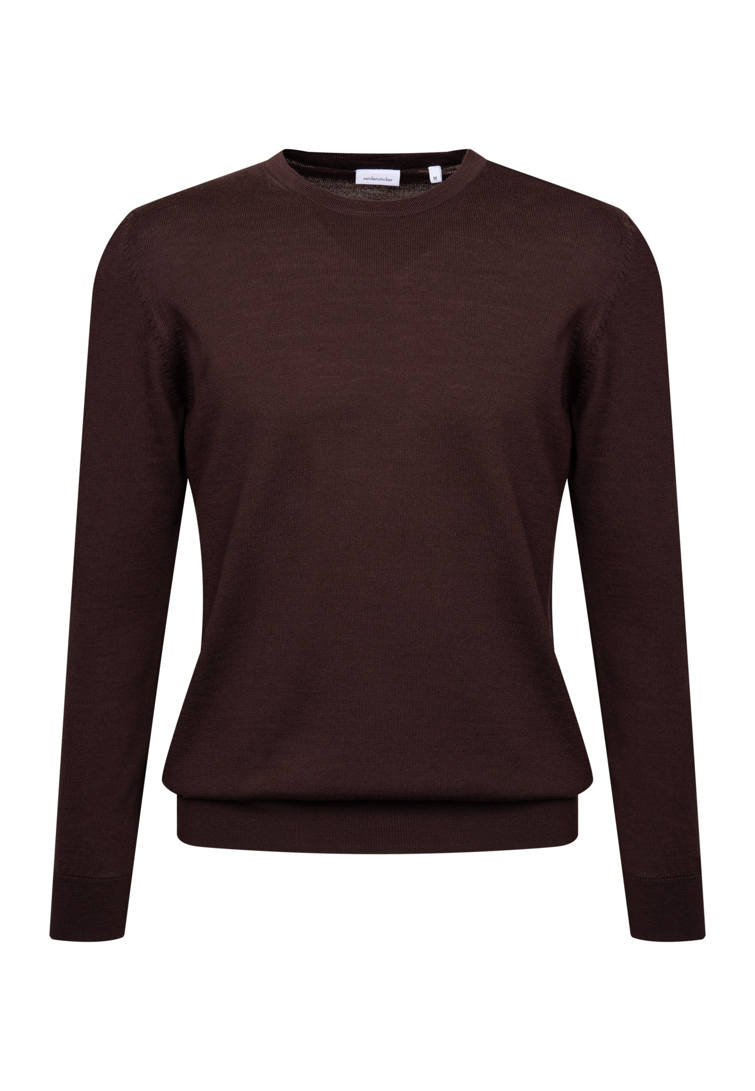 seidensticker Pull-over »Schwarze Rose« 1/1 Rundhals Uni