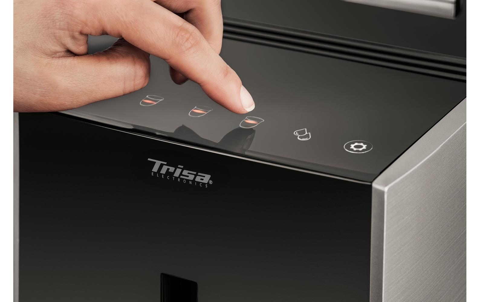 Trisa Siebträgermaschine »Crema One Touch«