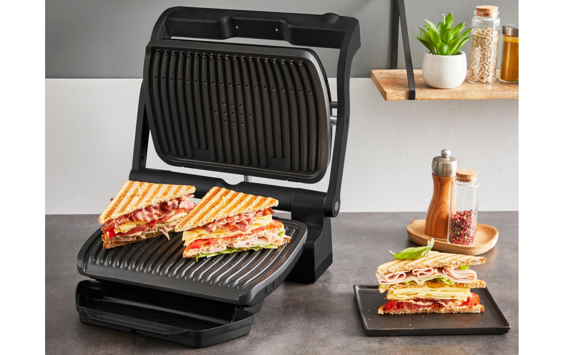 Tefal Kontaktgrill »OptiGrill+ GC7178 2000 W«, 2000 W