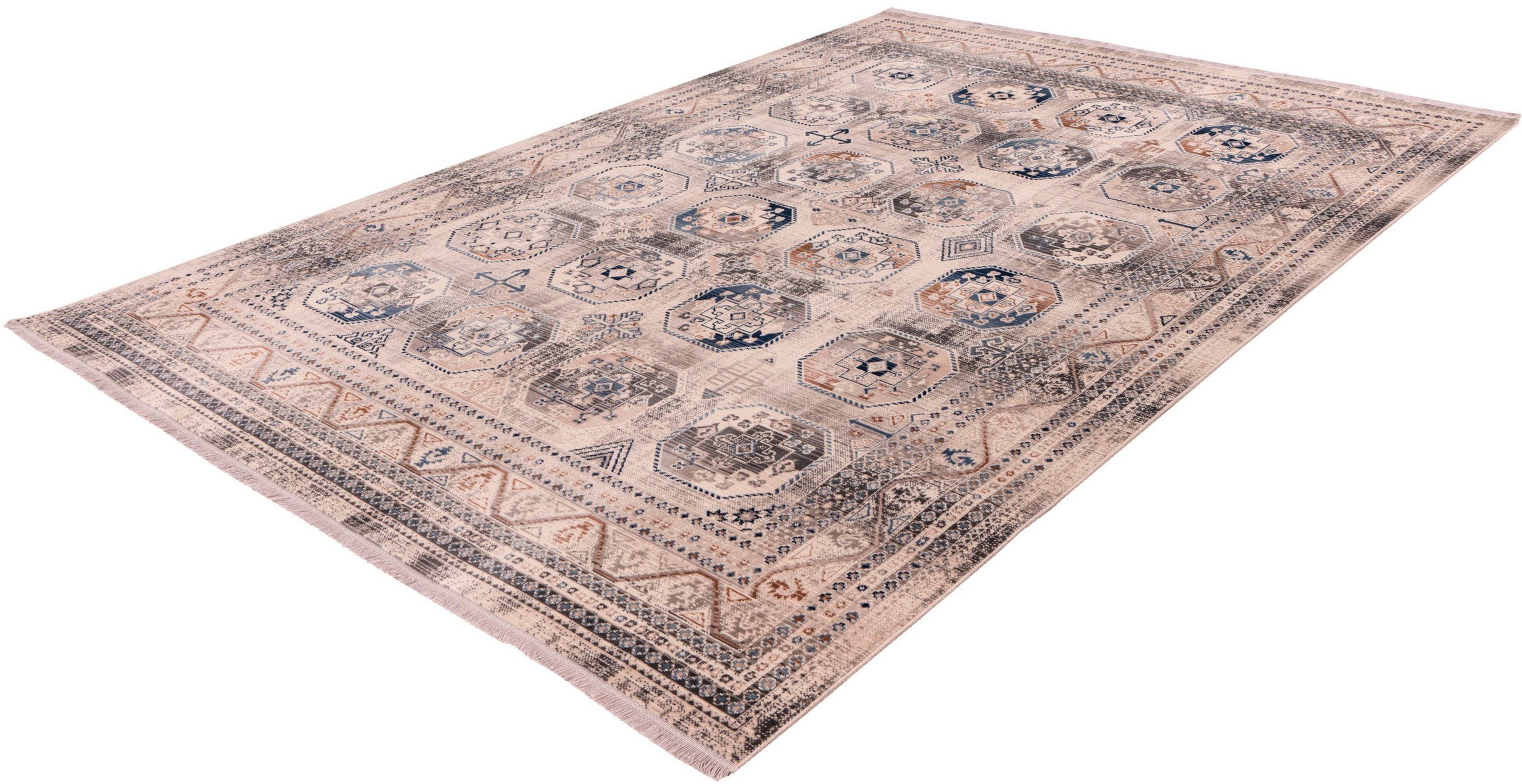 Image of andas Teppich »Chellestee«, rechteckig, 5 mm Höhe, vintage, Wohnzimmer bei Ackermann Versand Schweiz