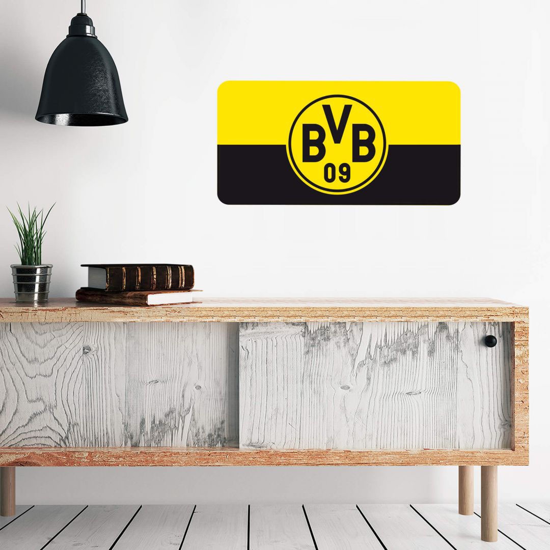 Banner (1 günstig Wandtattoo kaufen gelb«, Wall-Art St.) Dortmund »Borussia