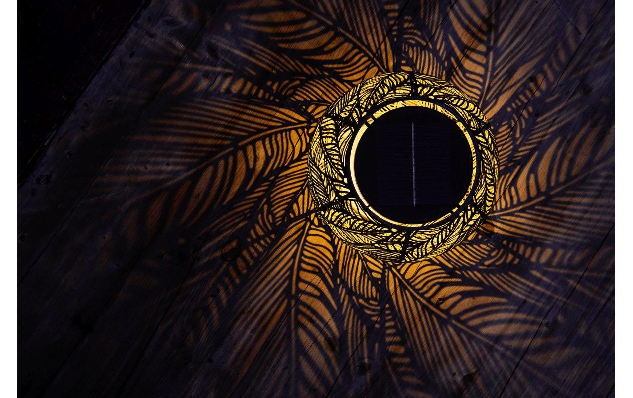 STT LED Solarleuchte »Globe Sombra« Warmweiss