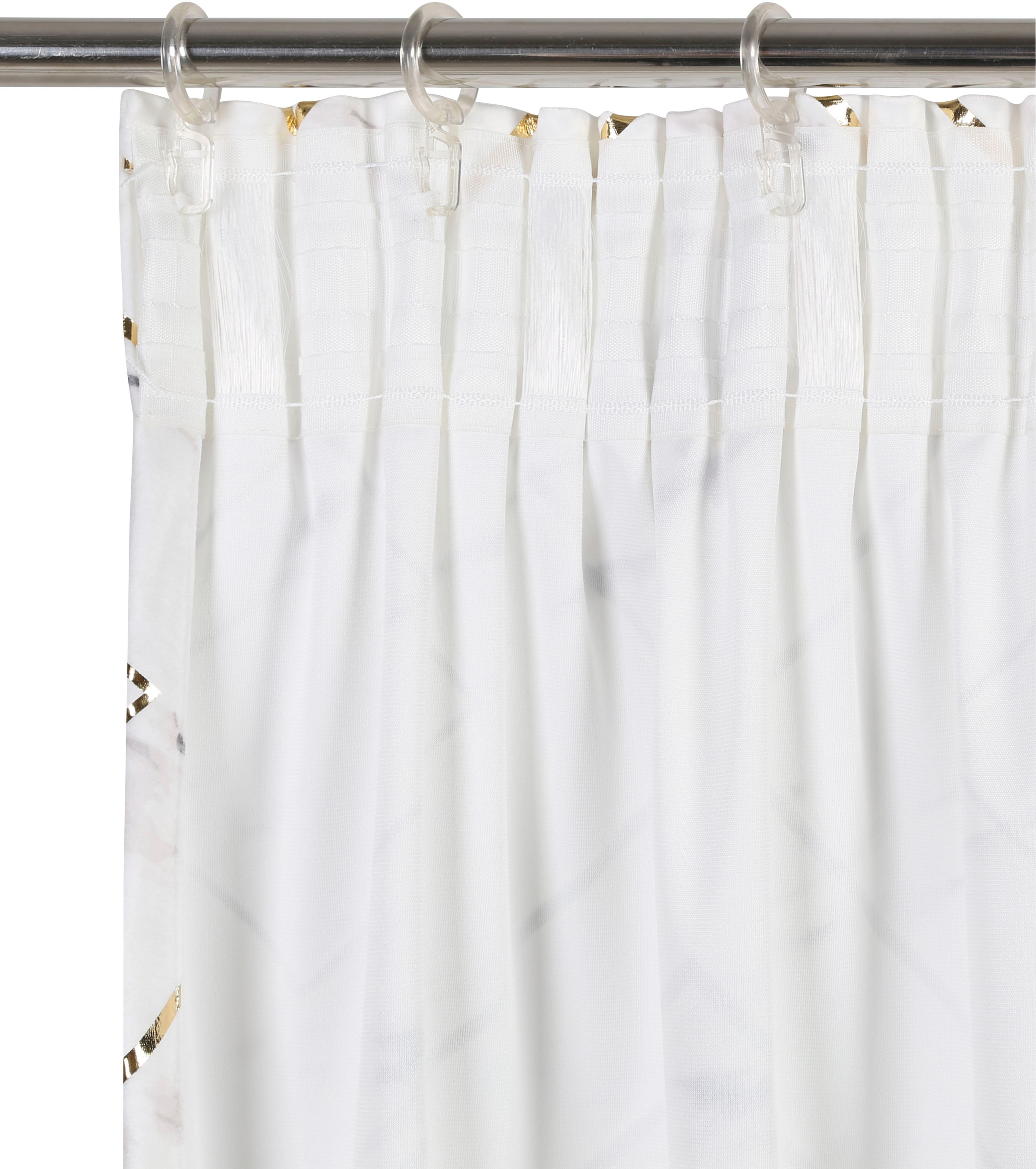 Leonique Vorhang »Lerina«, (1 St.), bedruckt, verschiedene Grössen mit  Foliendruck jetzt kaufen | Thermovorhänge