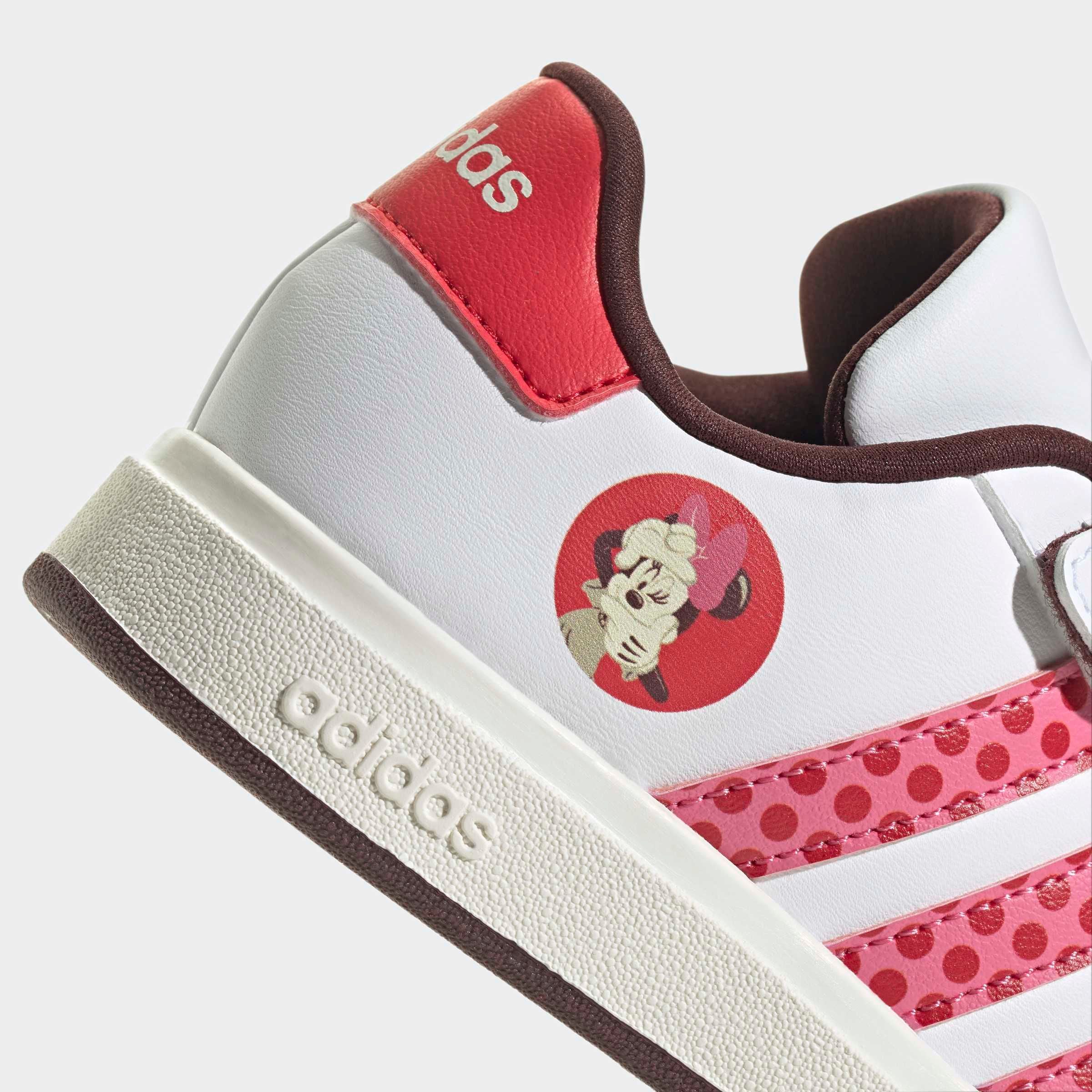 adidas Sportswear Sneaker »DISNEY MINNIE MAUS GRAND COURT 2.0 KIDS«  Design auf den Spuren des adidas Superstar